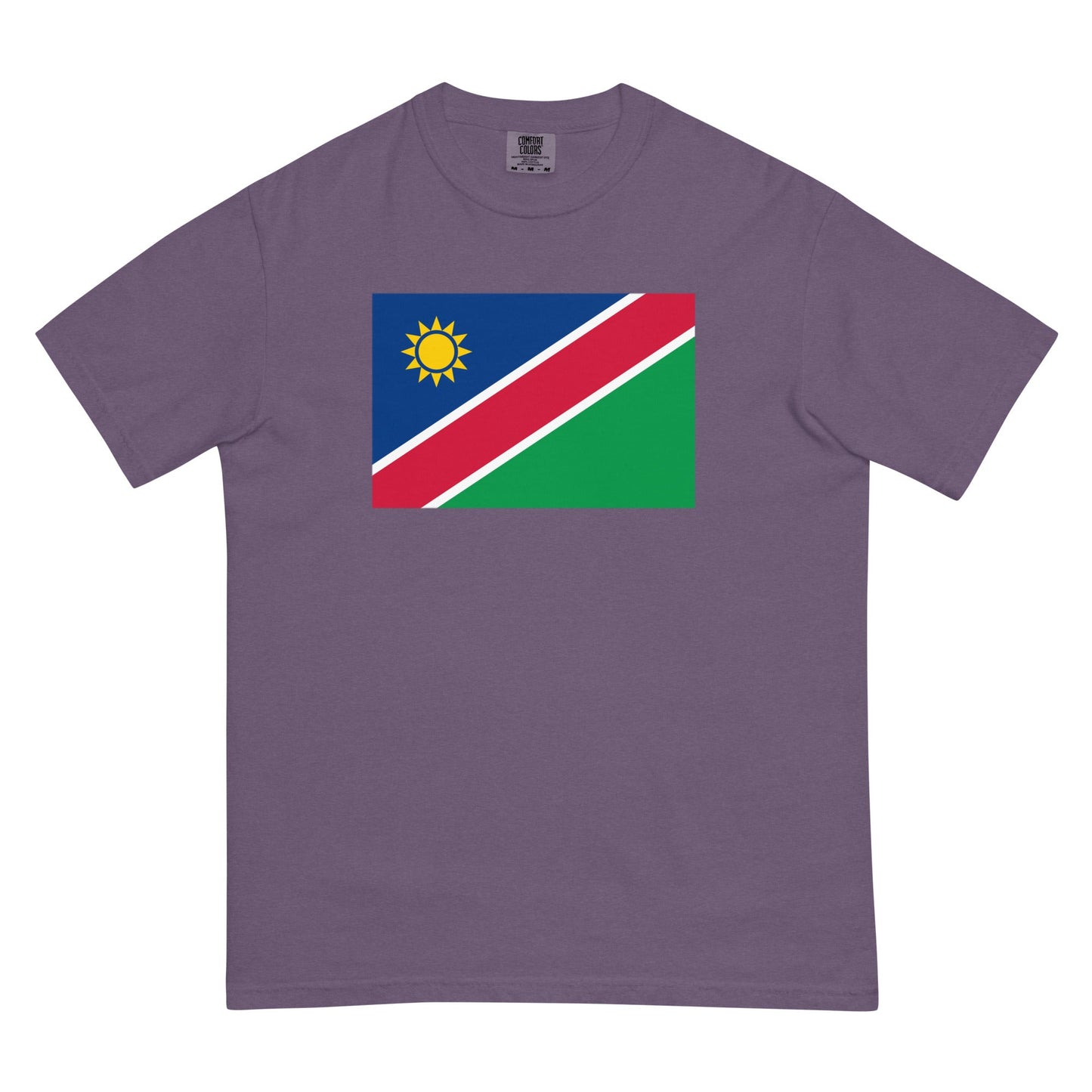 Namibia pride shirt in true navy – unisex, large