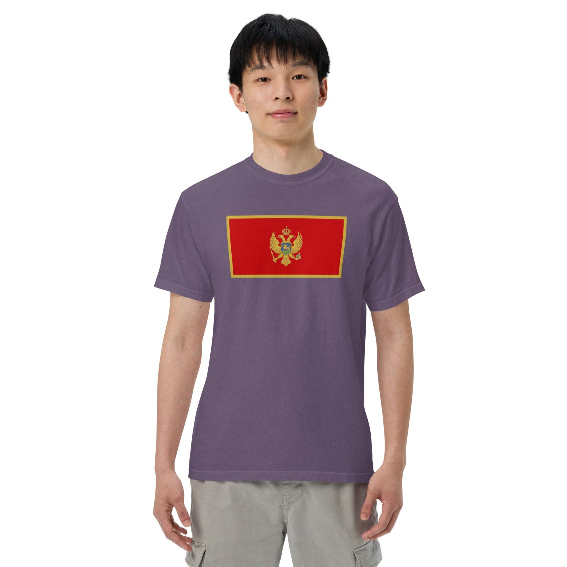 Montenegro pride shirt in black – unisex, extra large