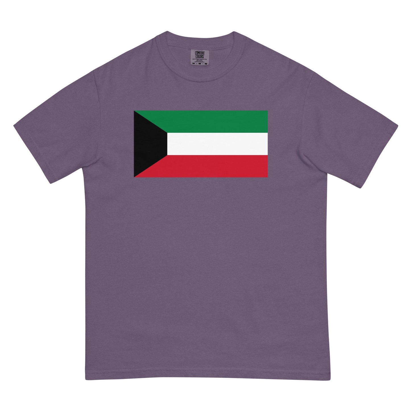 hemp shirt with Kuwait flag design, 2X large