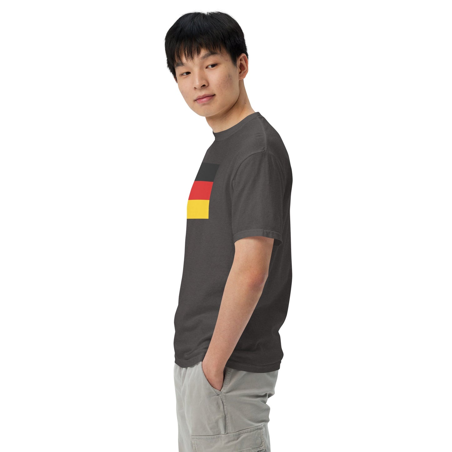 Germany flag shirt in graphite, size small
