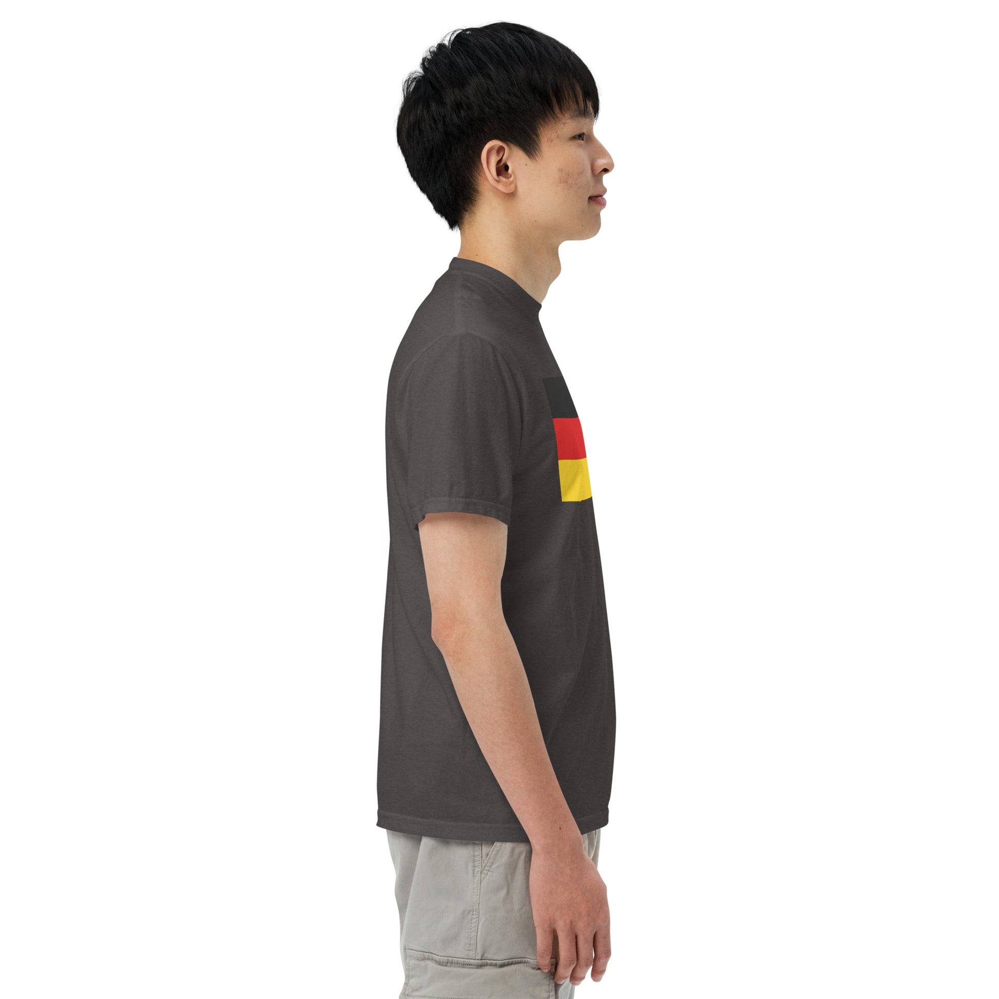 Bold Germany flag design tee in red, 4X large
