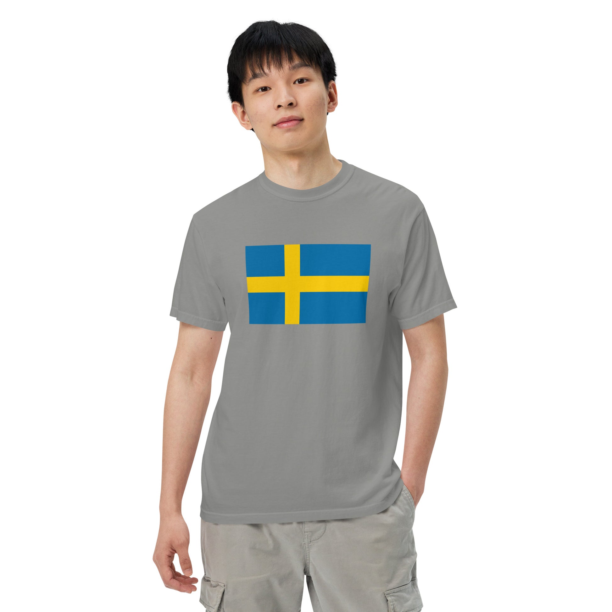 Sweden heritage shirt, black, size medium