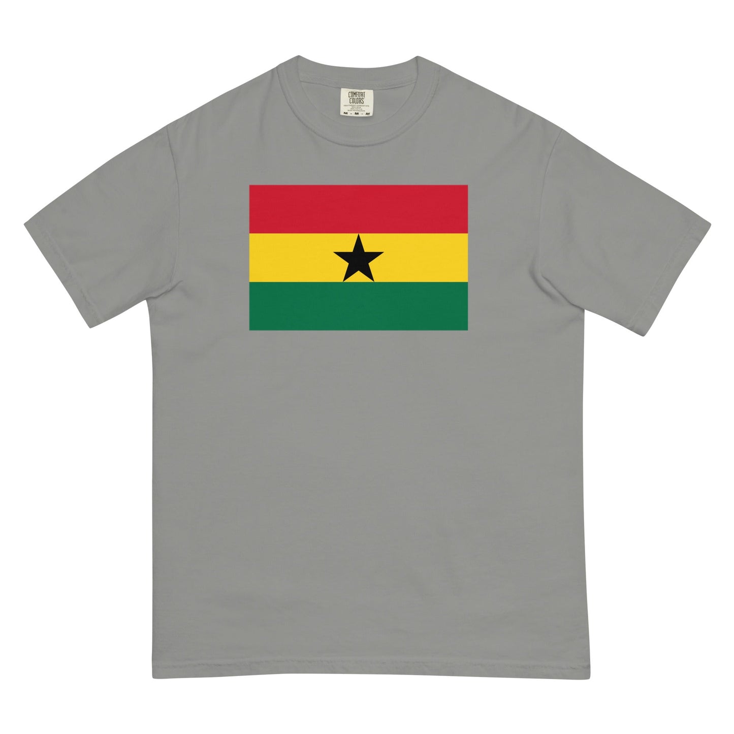 Ghana flag shirt in berry, size small