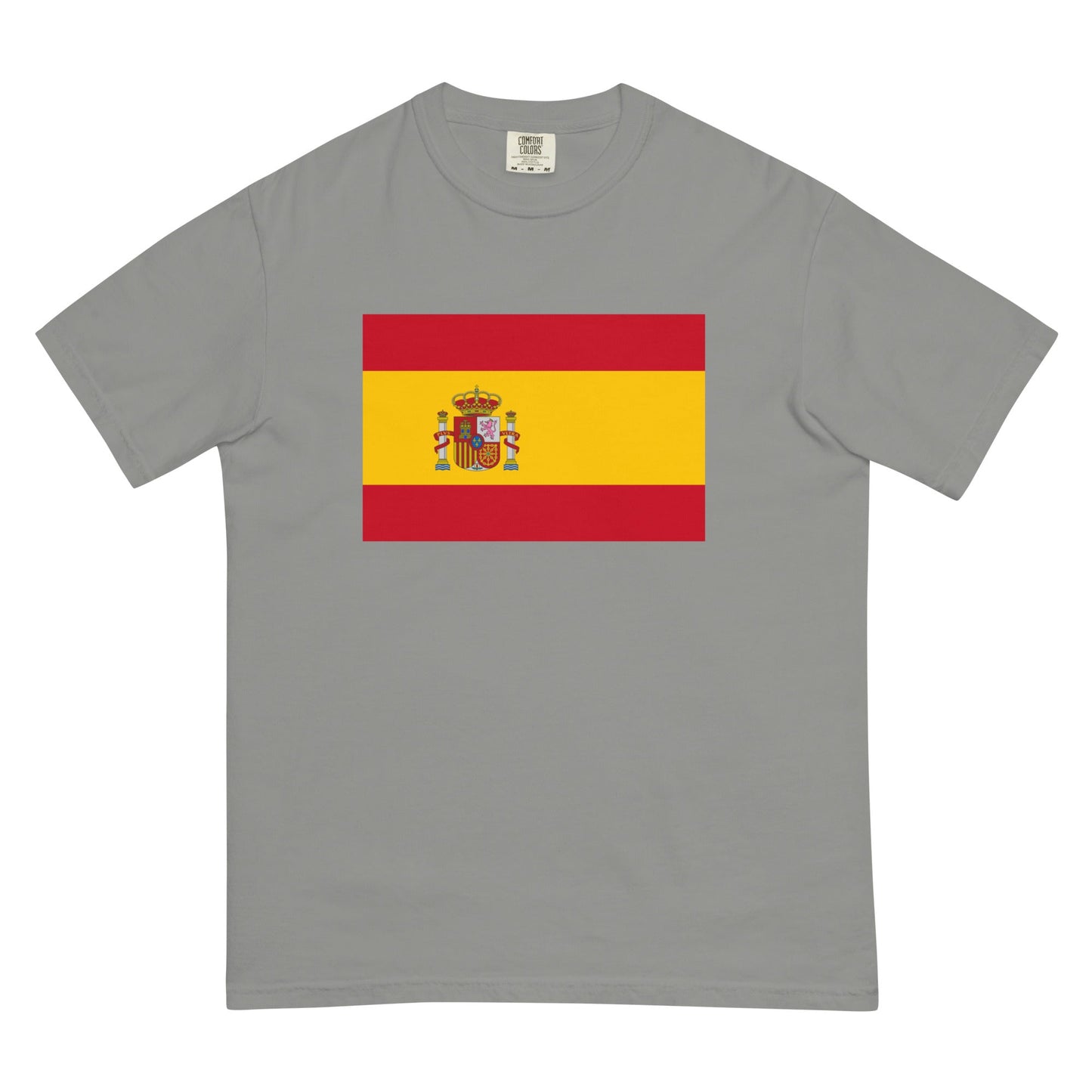 Spain flag shirt in grey, size extra large