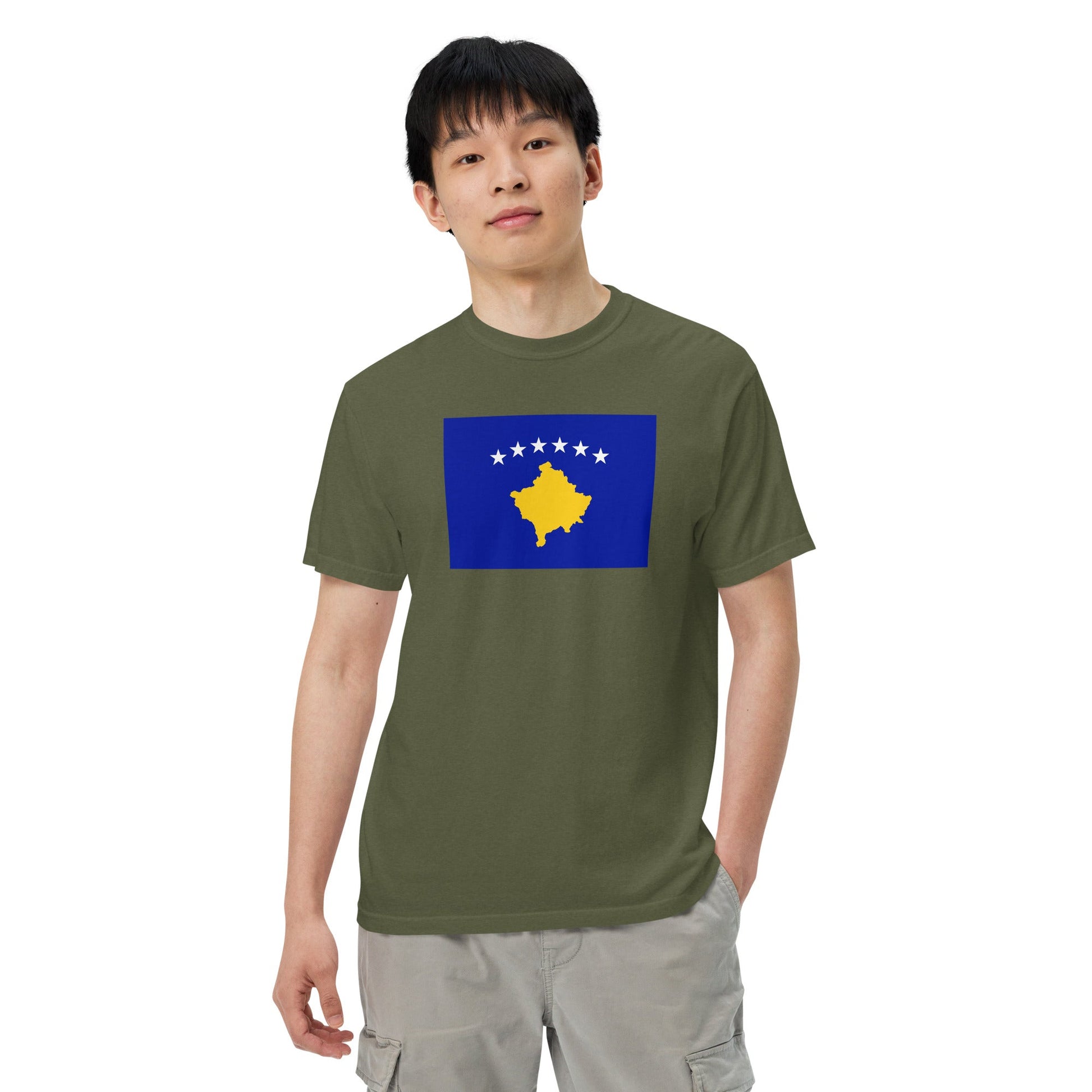 Kosovo 1 heritage shirt, black, size 2X large
