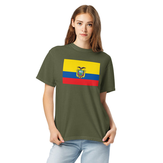 Ecuador heritage shirt, black, size medium