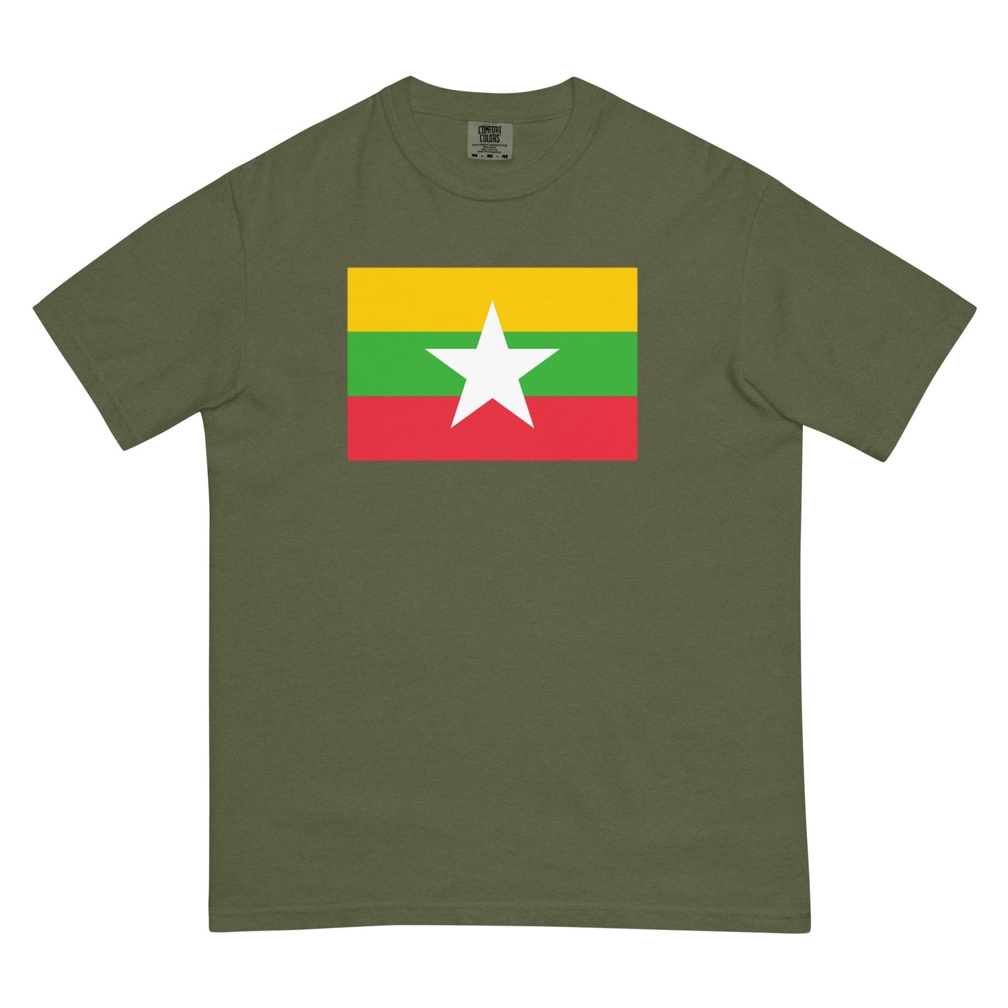 true navy flag shirt for Myanmar Burma – size 3X large