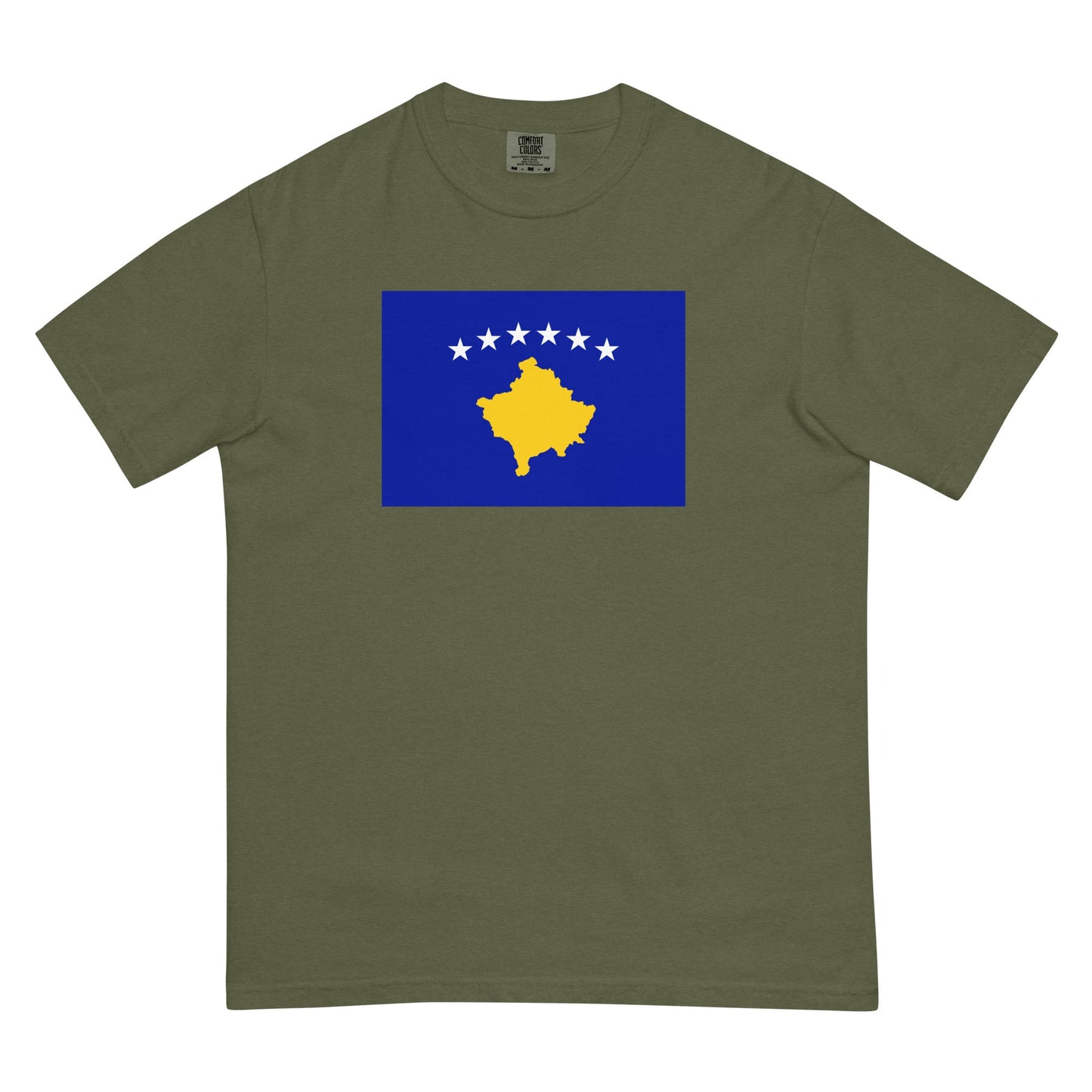Kosovo 1 pride shirt in true navy – unisex, 3X large