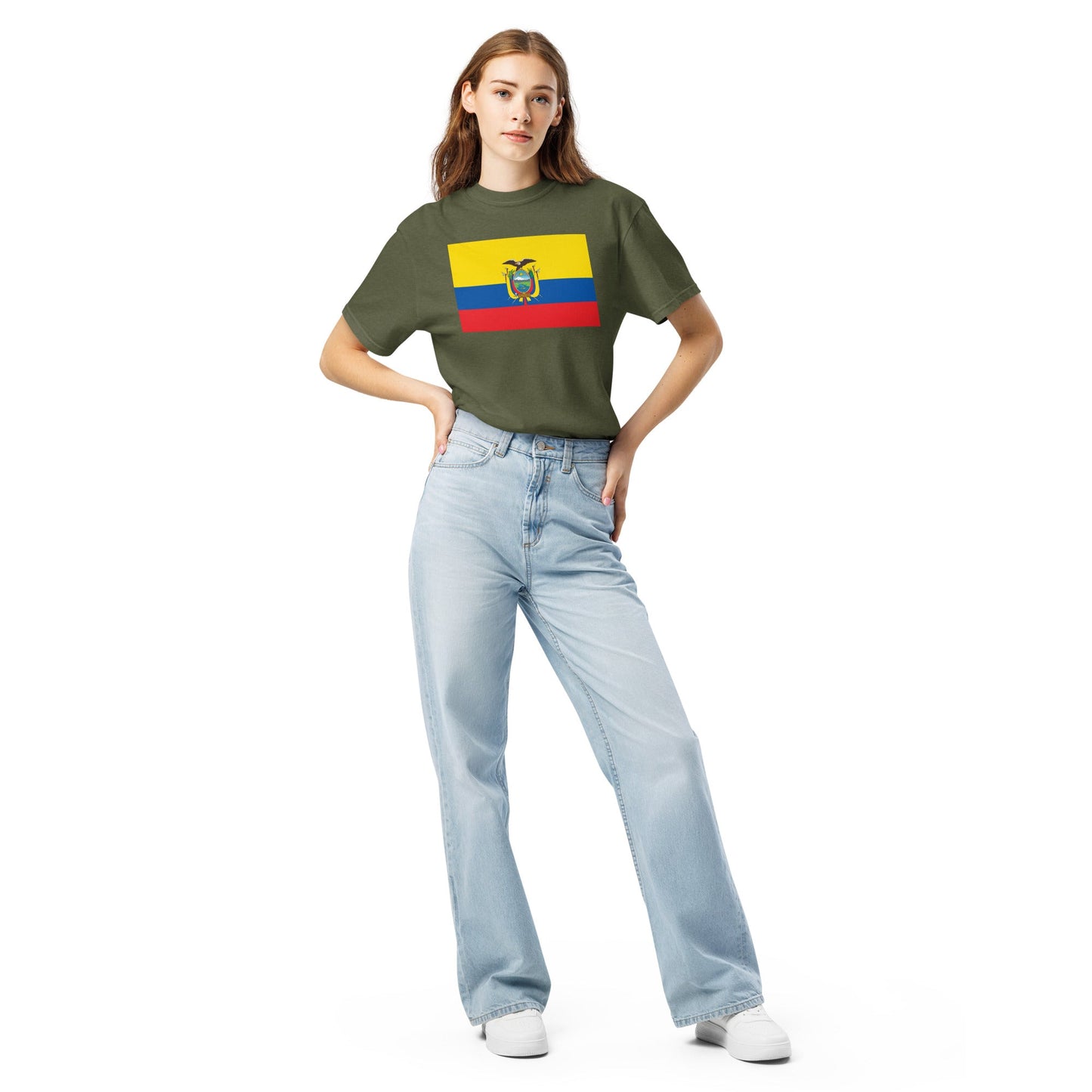 Ecuador national shirt, large, in black