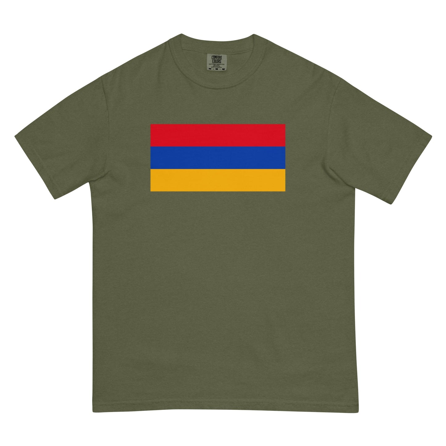 grape shirt with Armenia flag design, 3X large