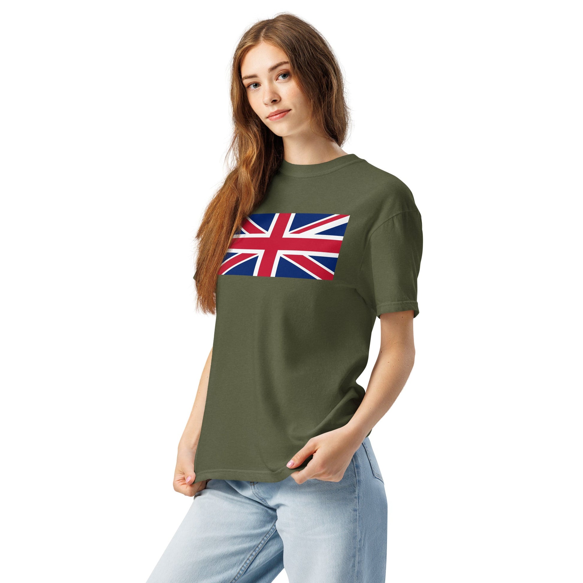 United Kingdom pride shirt in red – unisex, extra large