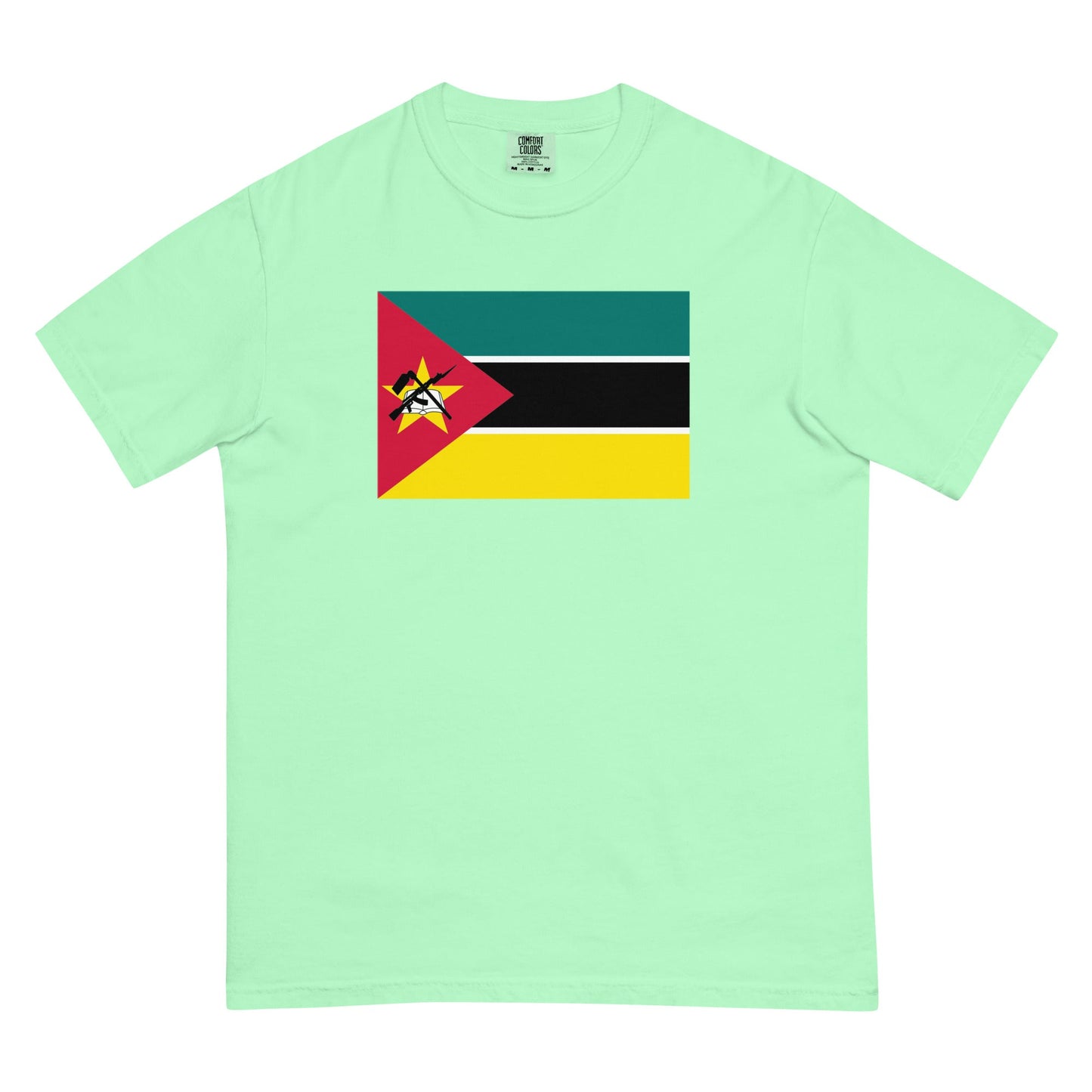 Bold Morocco flag design tee in grape, large