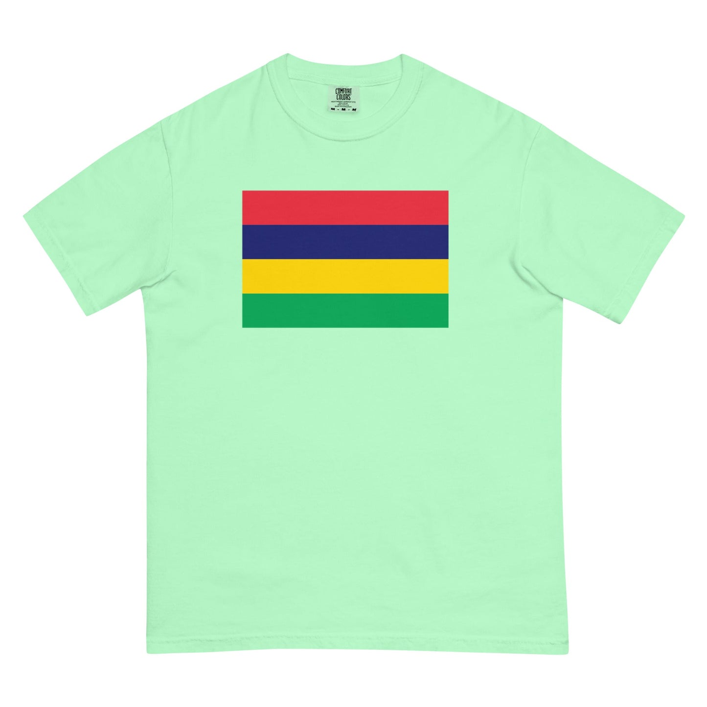 Bold Mexico flag design tee in true navy, 3X large