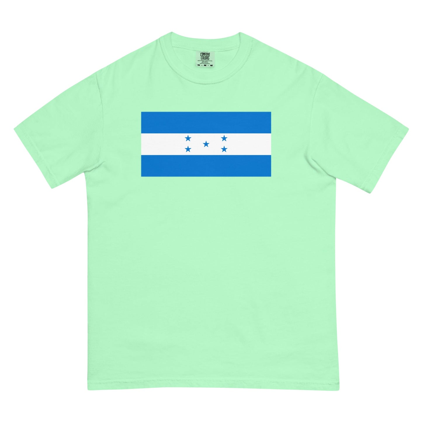blue spruce flag shirt for Honduras – size large