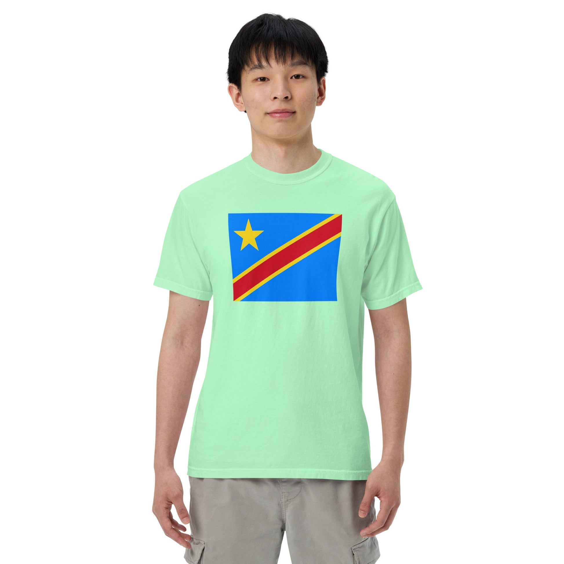 Dominica national shirt, small, in true navy