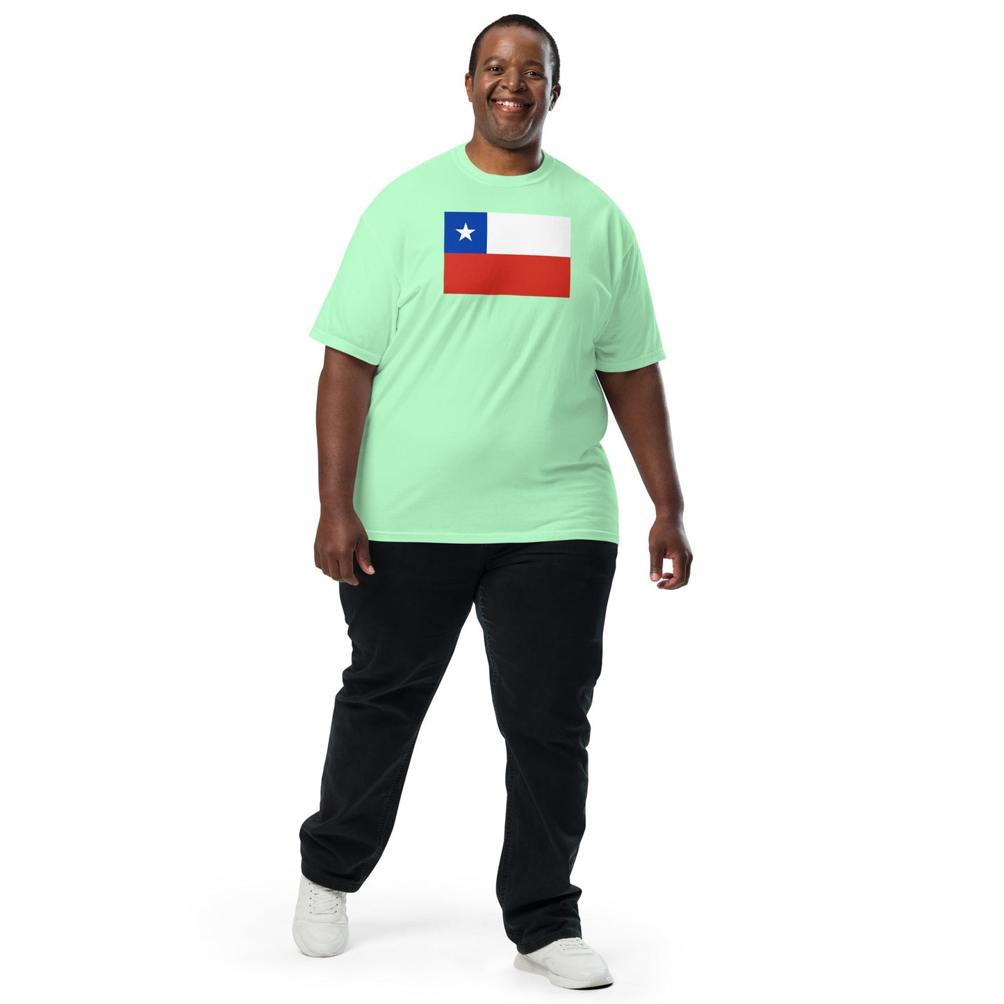 Chile national shirt, 3X large, in blue spruce