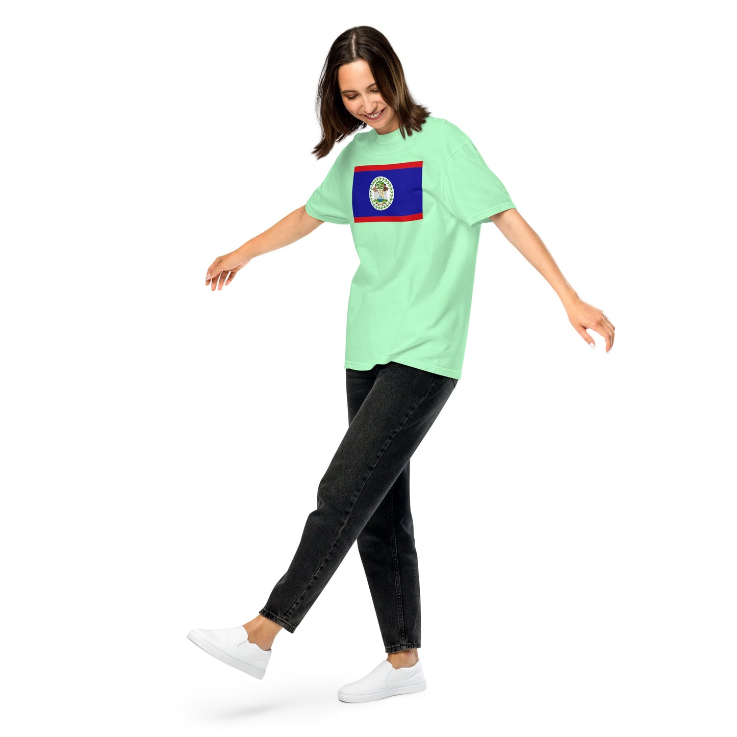 Belize national shirt, 3X large, in grape