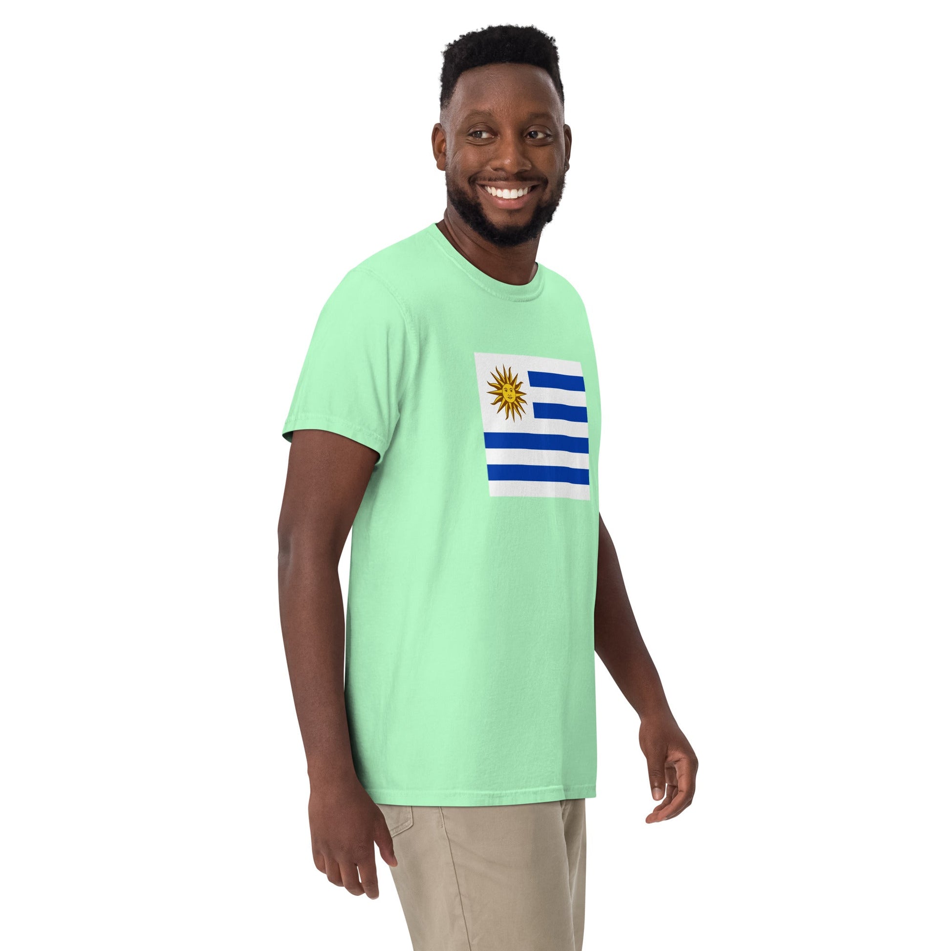 Uruguay 1 heritage shirt, hemp, size medium