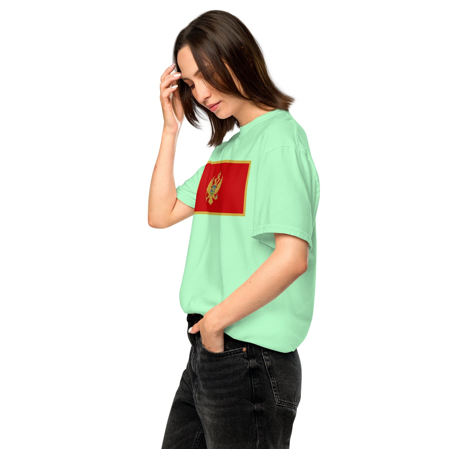 Montenegro national shirt, extra large, in red