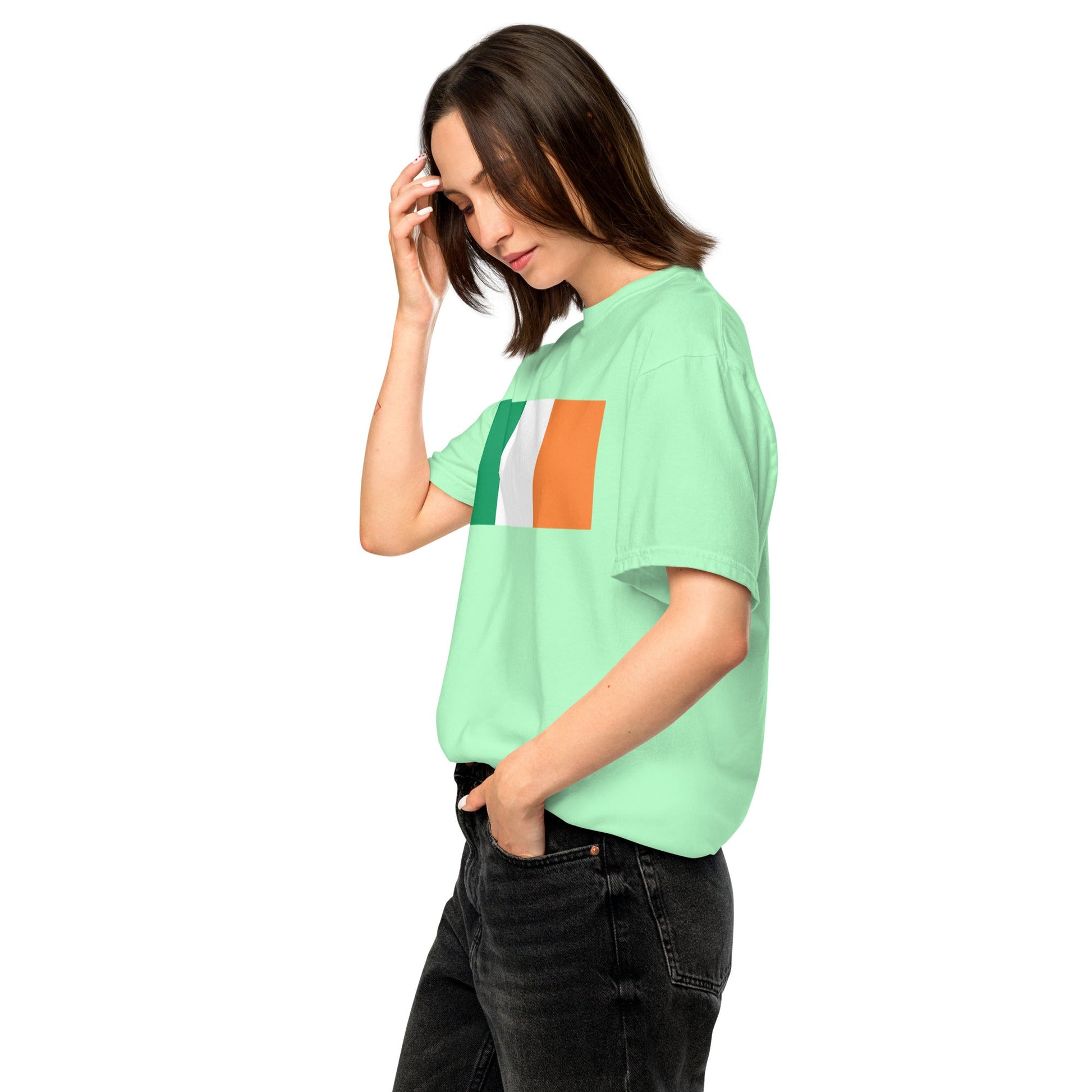 red flag shirt for Ireland – size small