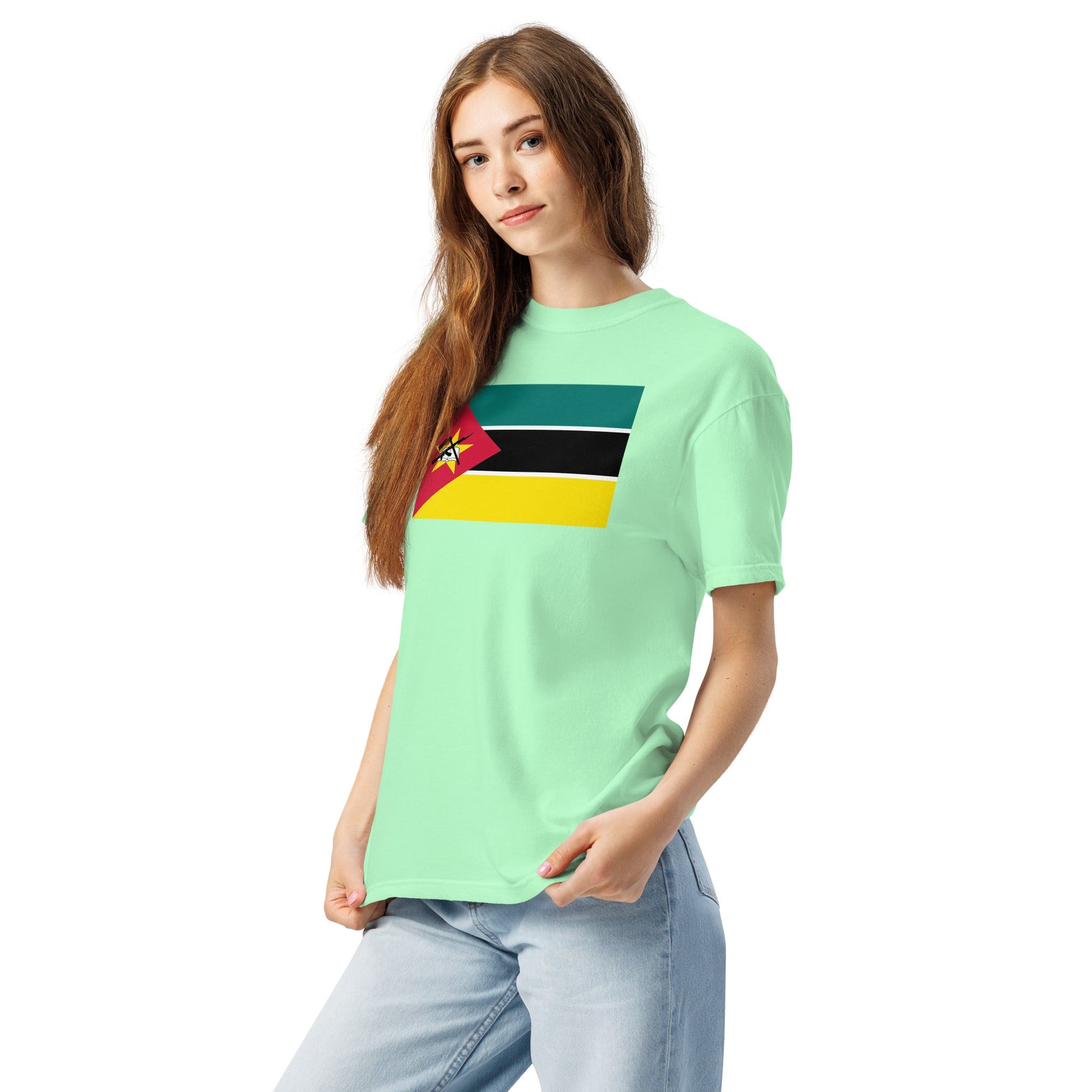 red flag shirt for Morocco – size small