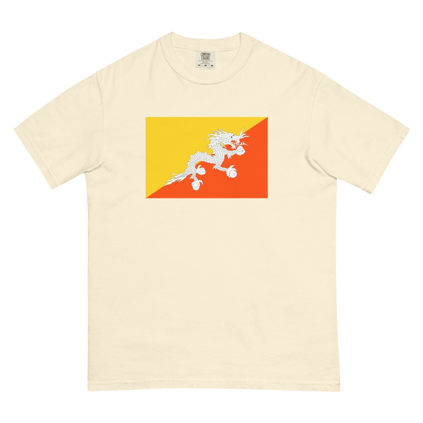 Bhutan pride shirt in grey – unisex, small