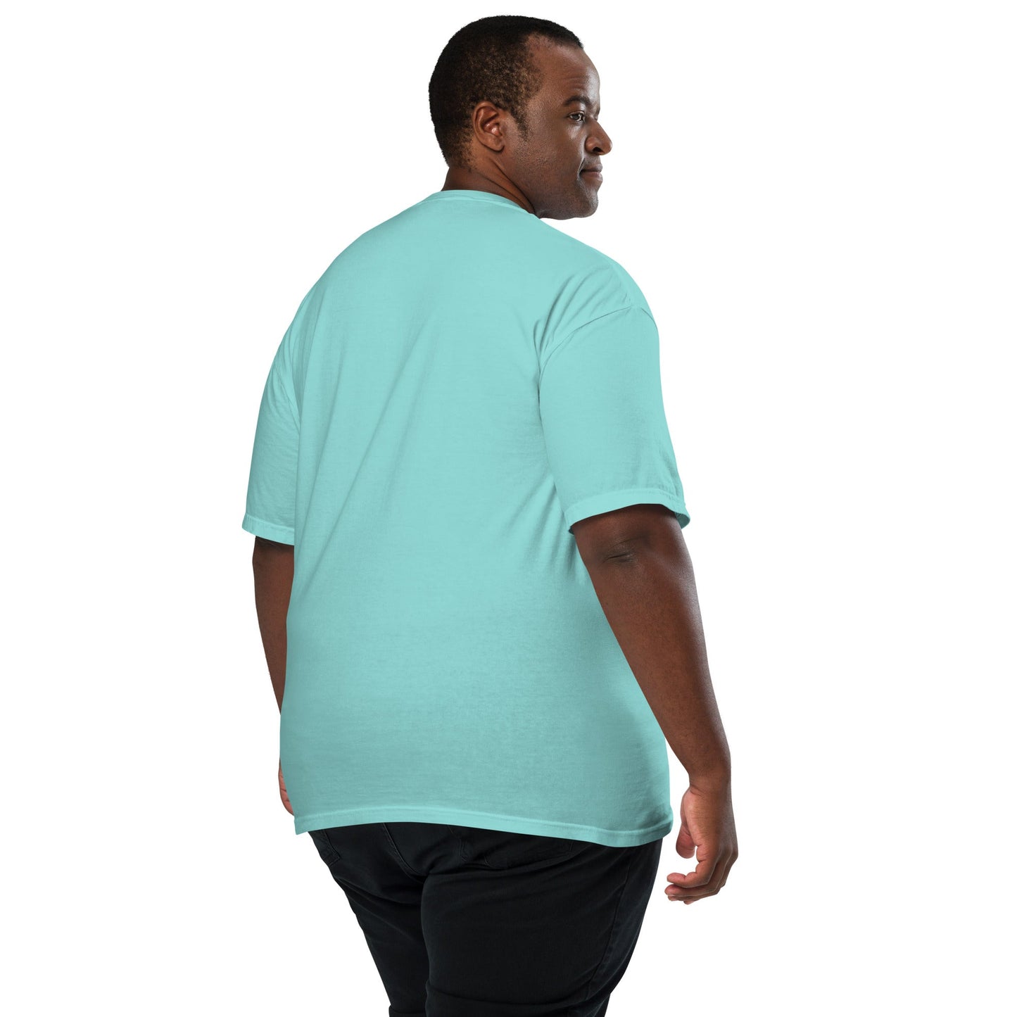 Bold Micronesia flag design tee in true navy, extra large