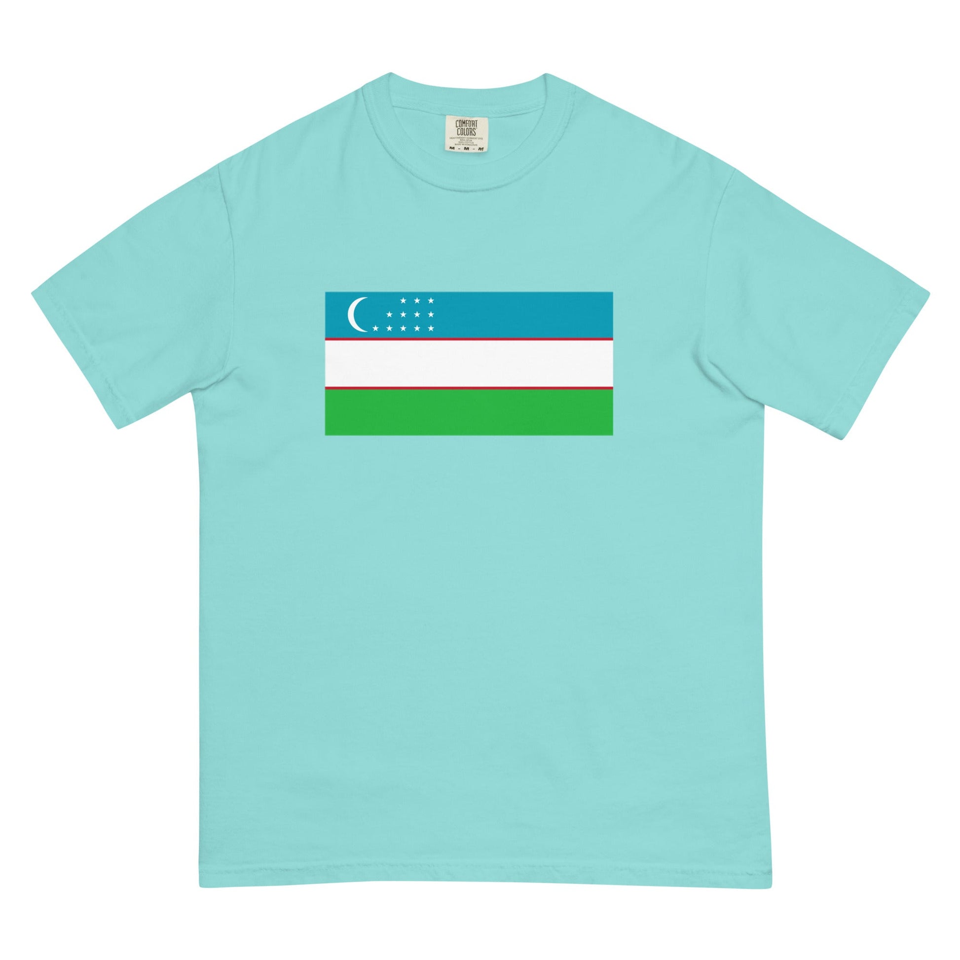 Uzbekistan heritage shirt, black, size 3X large