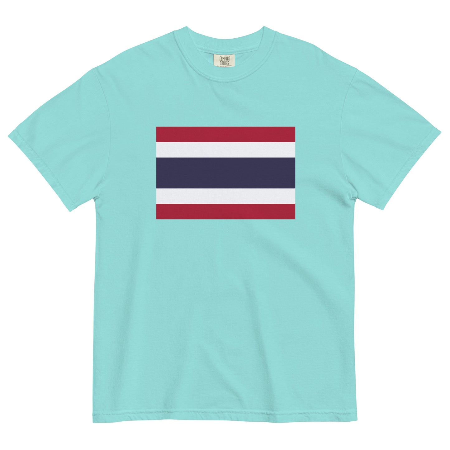 true navy shirt with Thailand flag design, extra large