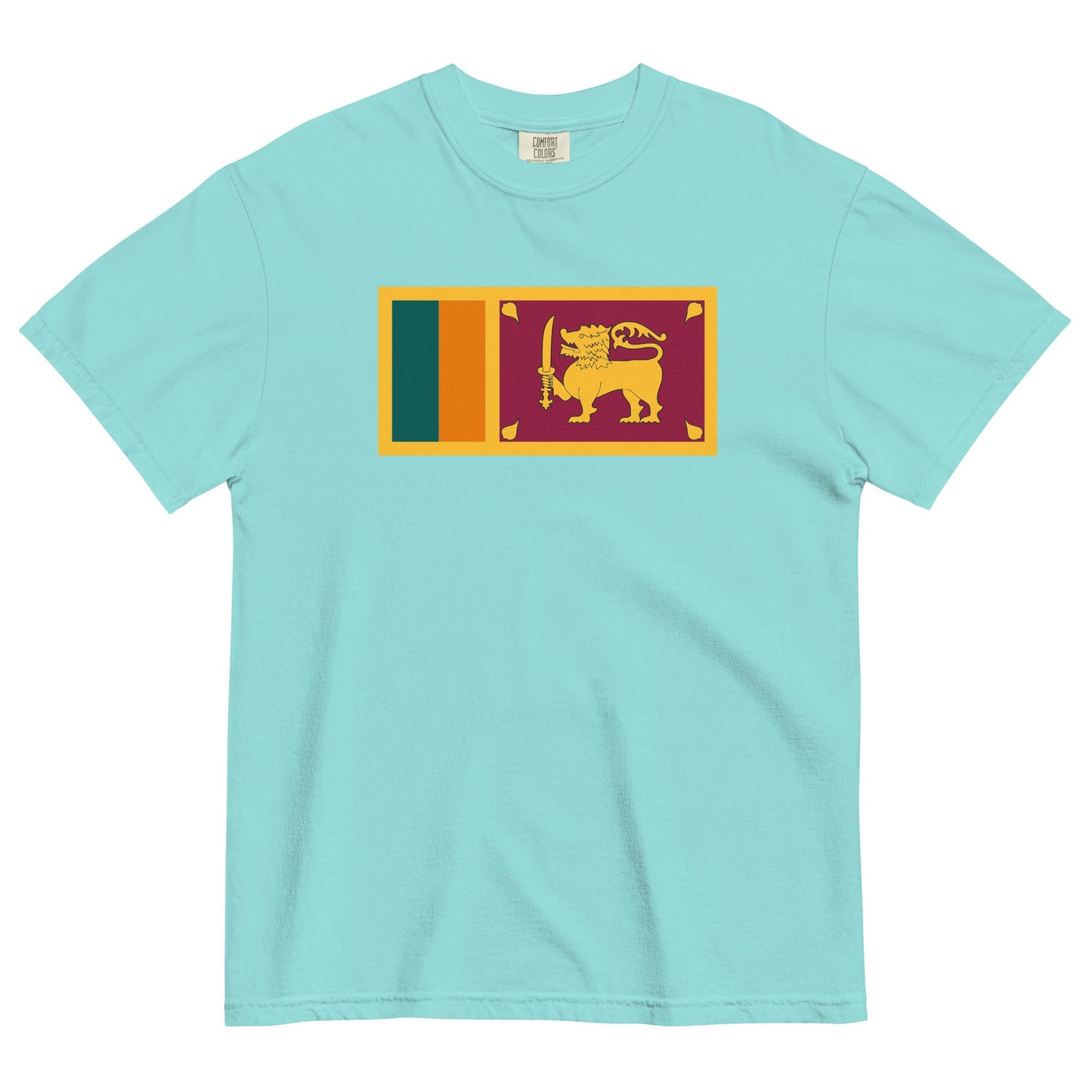 Sri Lanka heritage shirt, red, size medium