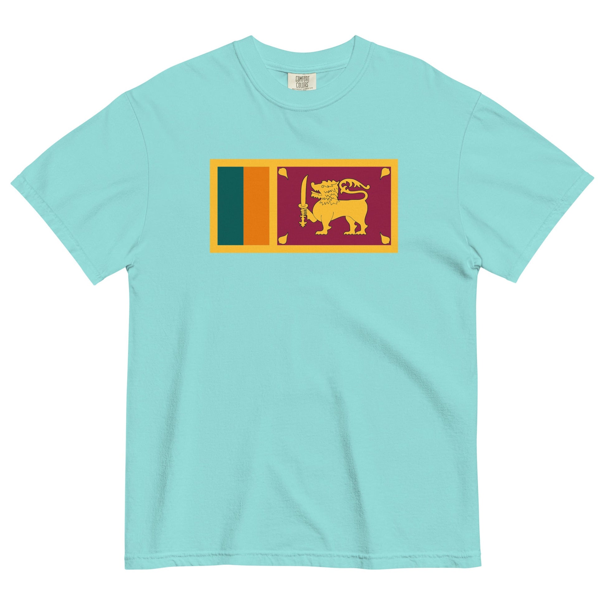 Sri Lanka heritage shirt, red, size medium