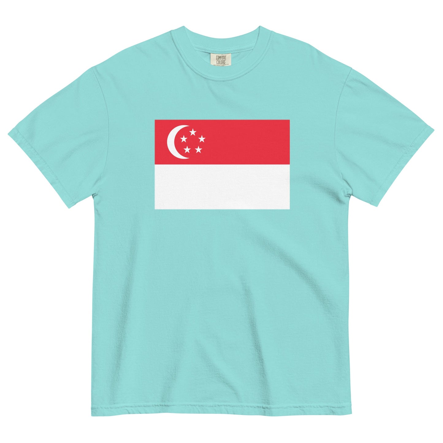 Singapore pride shirt in true navy – unisex, 4X large