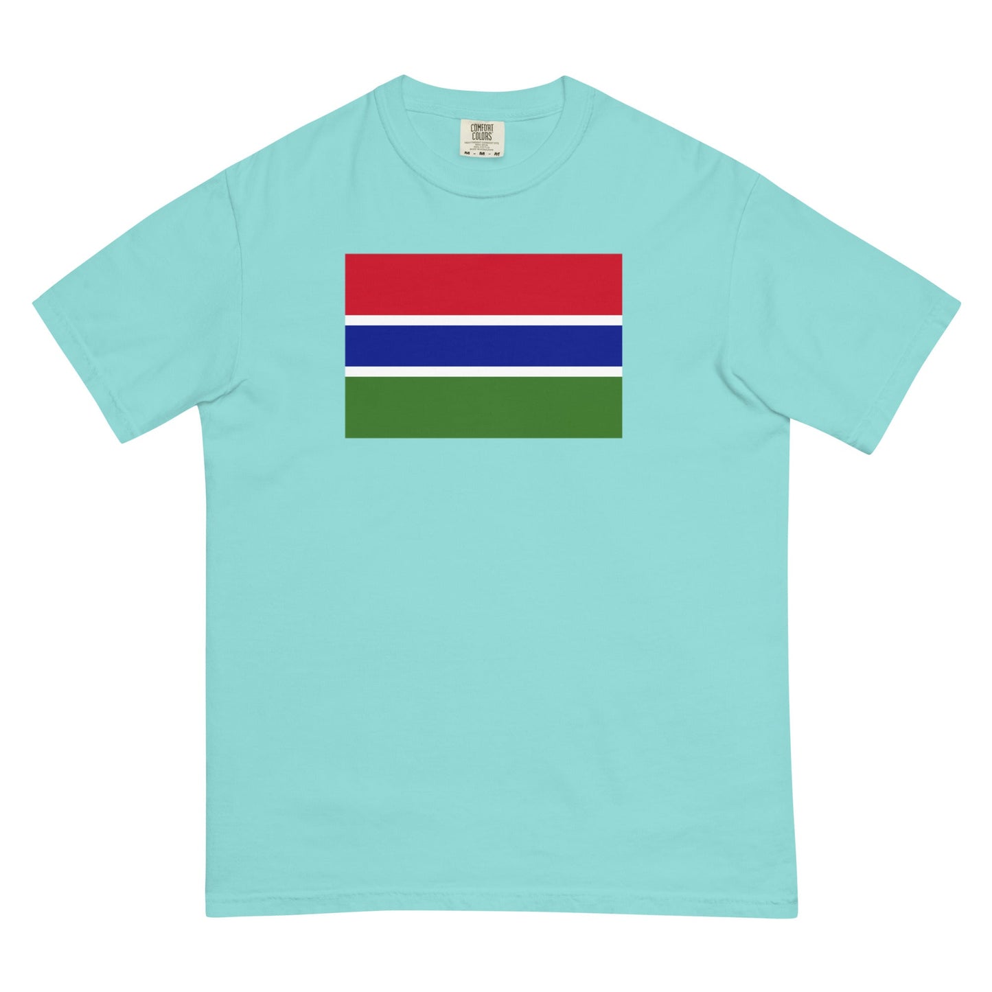 Gambia heritage shirt, yam, size large