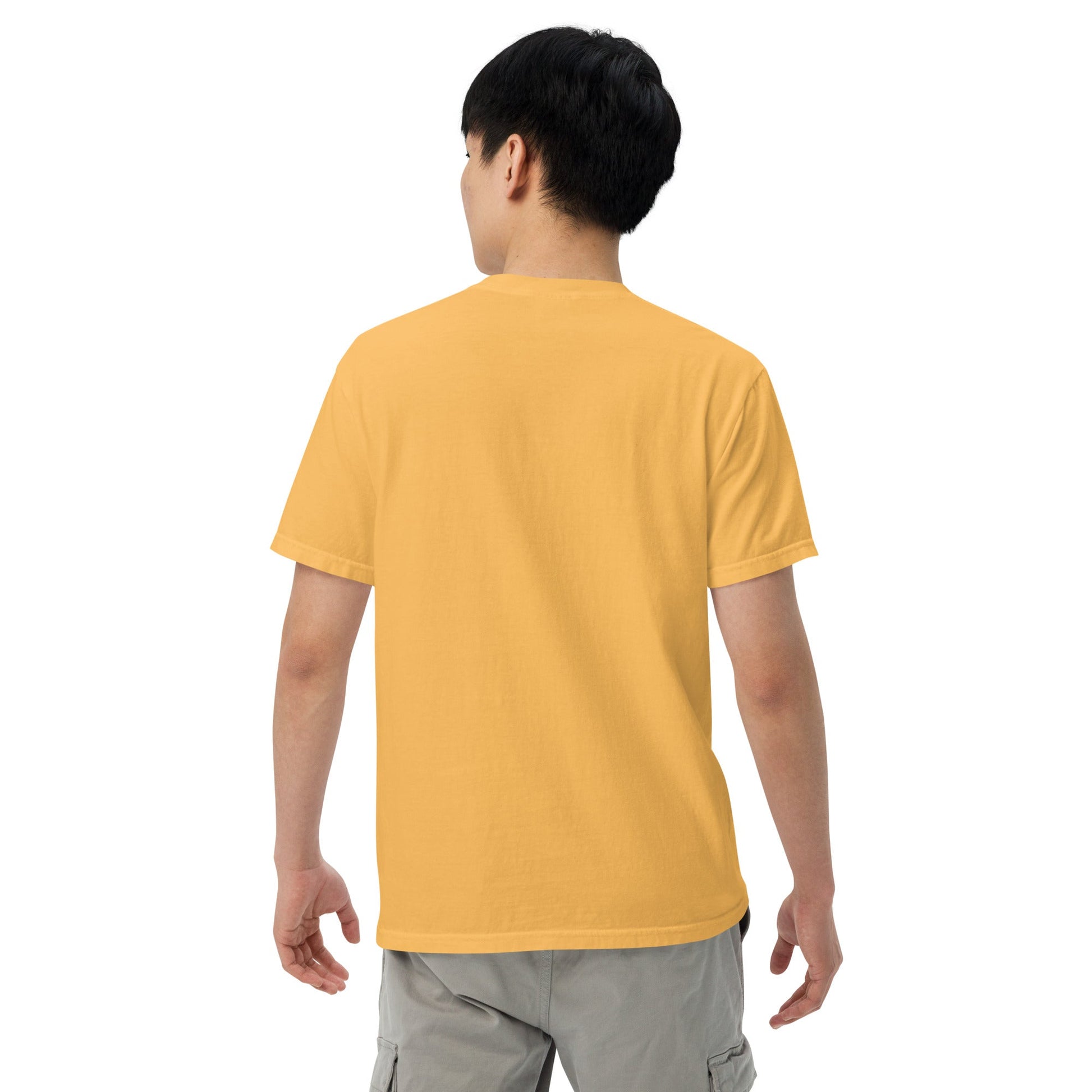 hemp shirt with Ecuador flag design, large