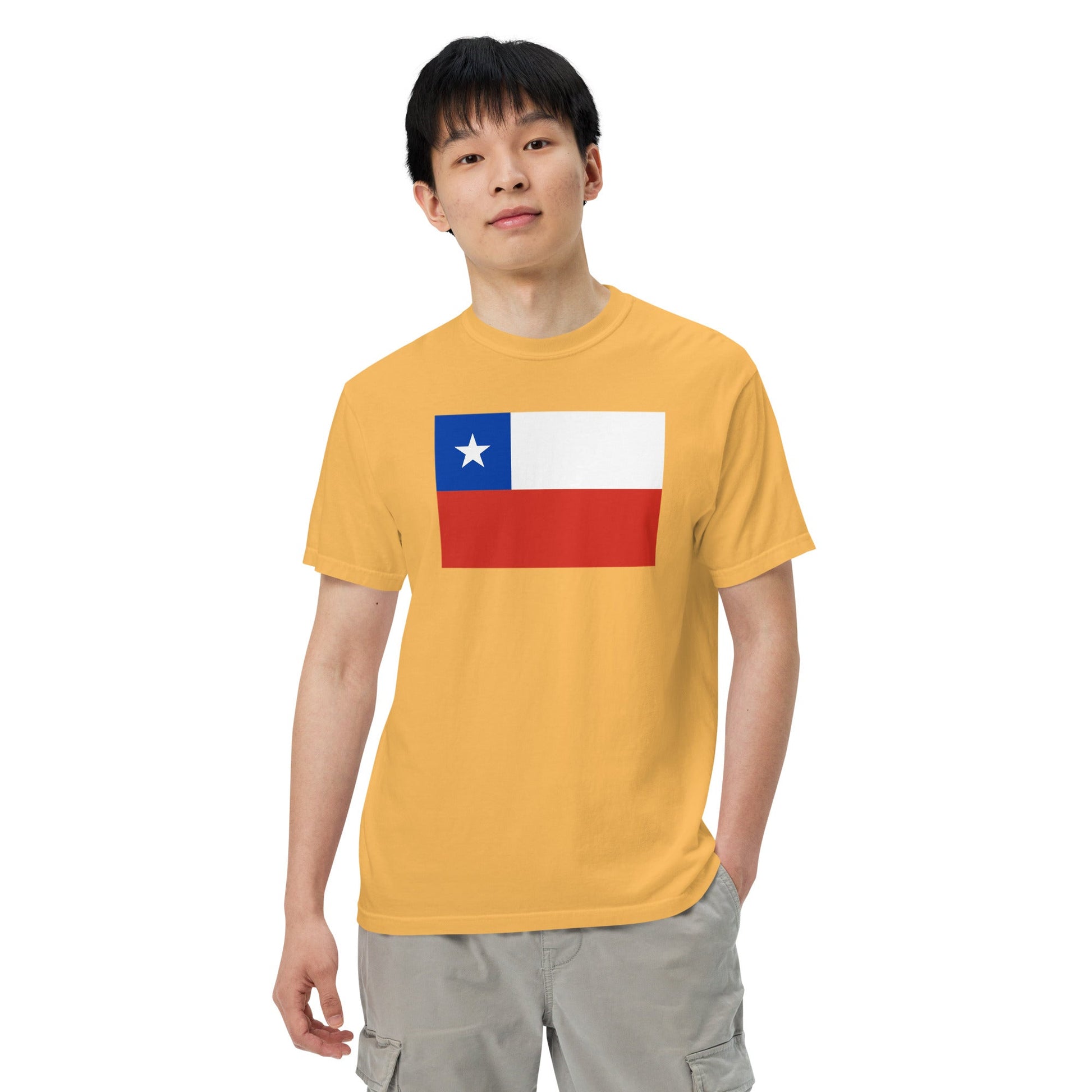 Chile pride shirt in blue spruce – unisex, large