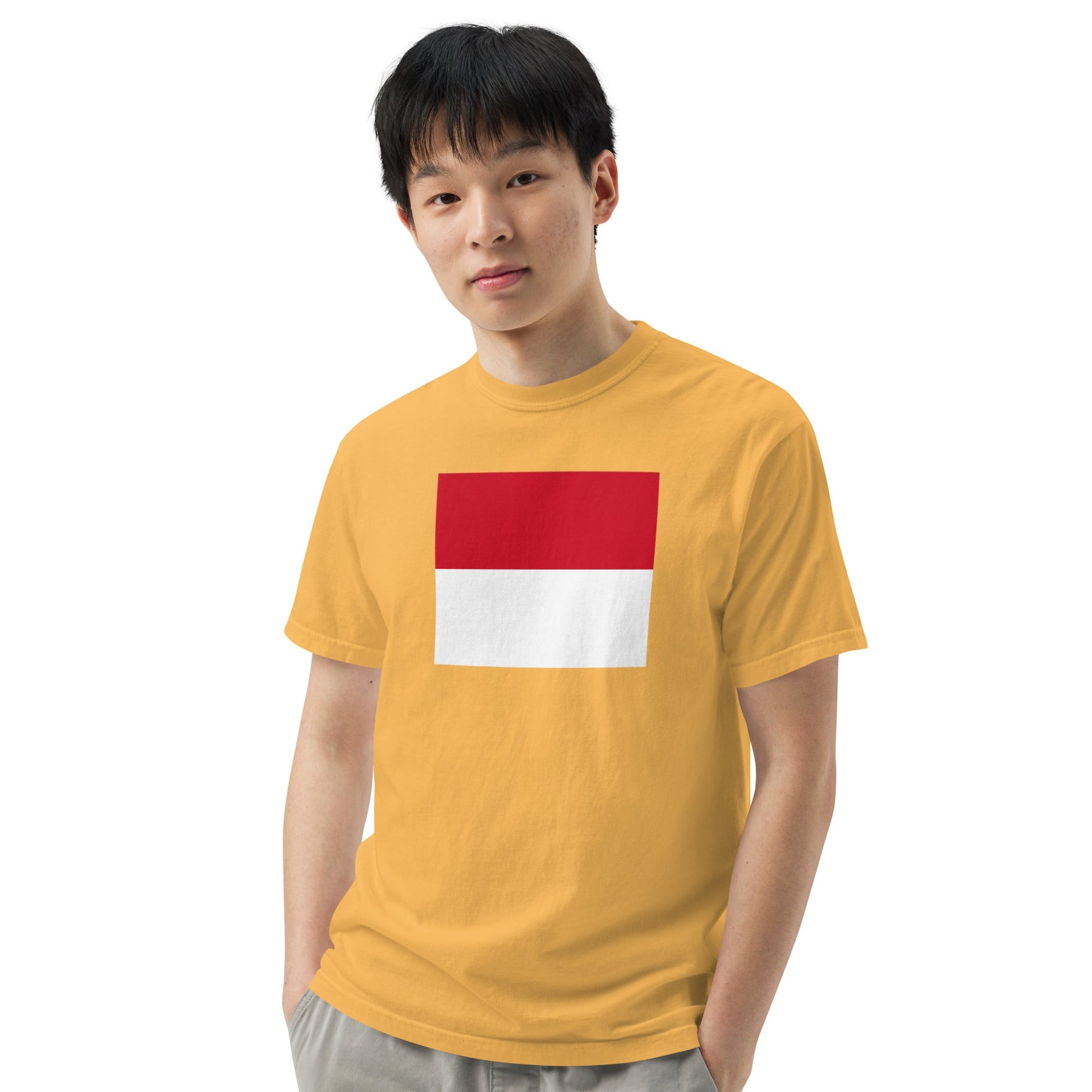 true navy flag shirt for Monaco – size large