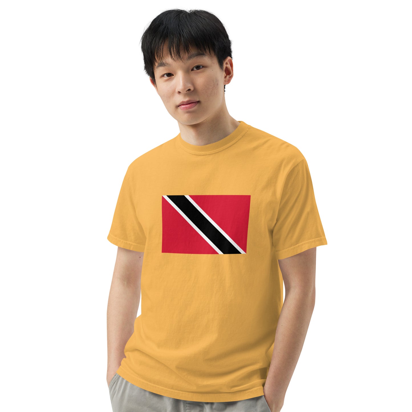 Trinidad national shirt, small, in blue jean