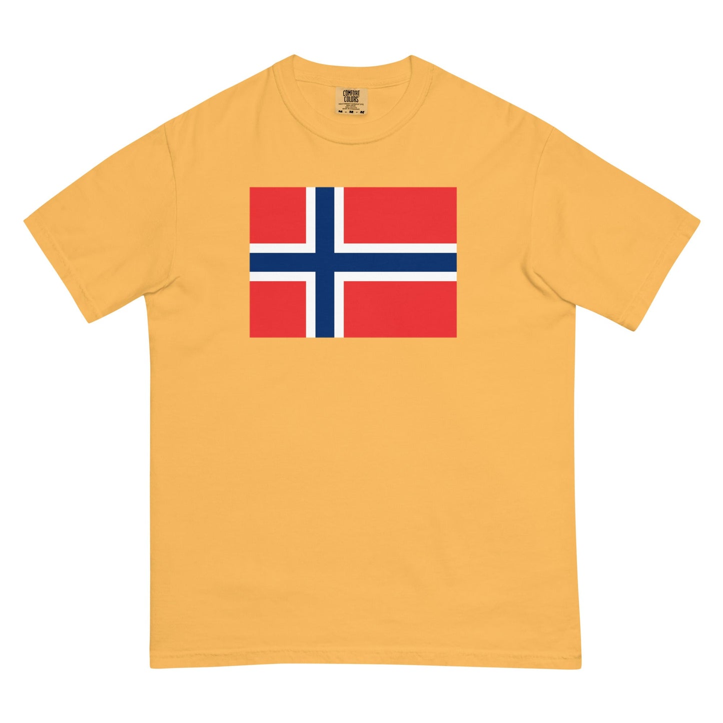 Norway flag shirt in black, size small