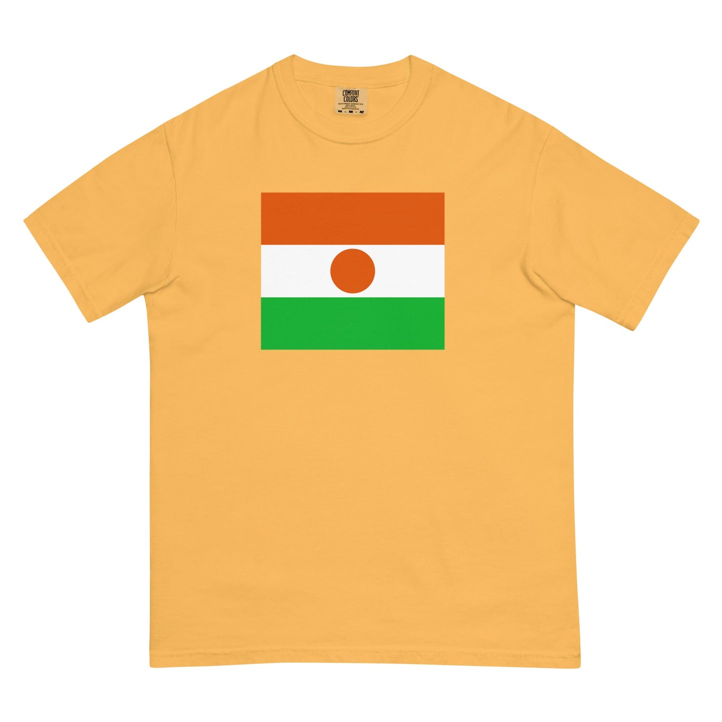 Flag tee representing Niger in true navy, large