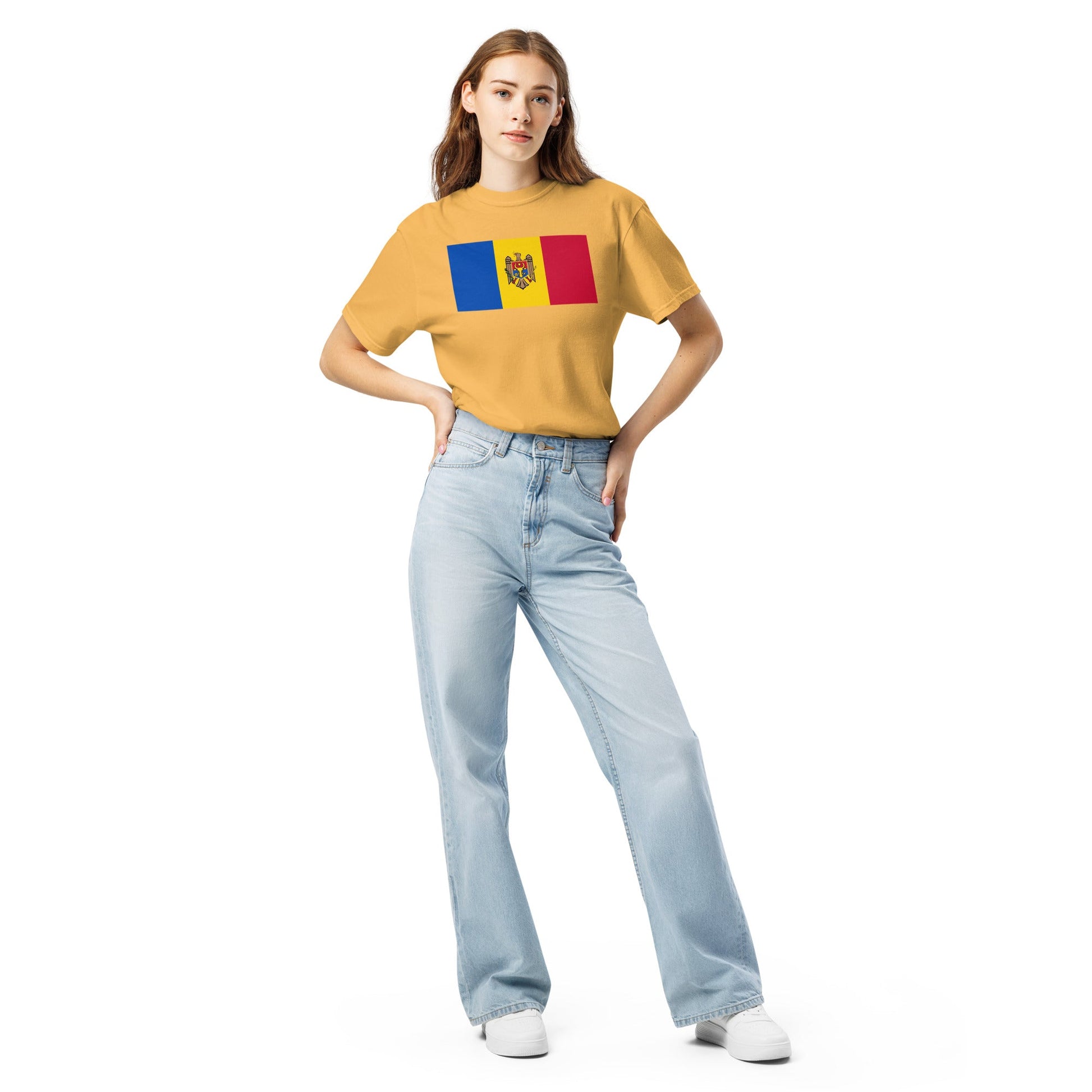 Moldova national shirt, 3X large, in black