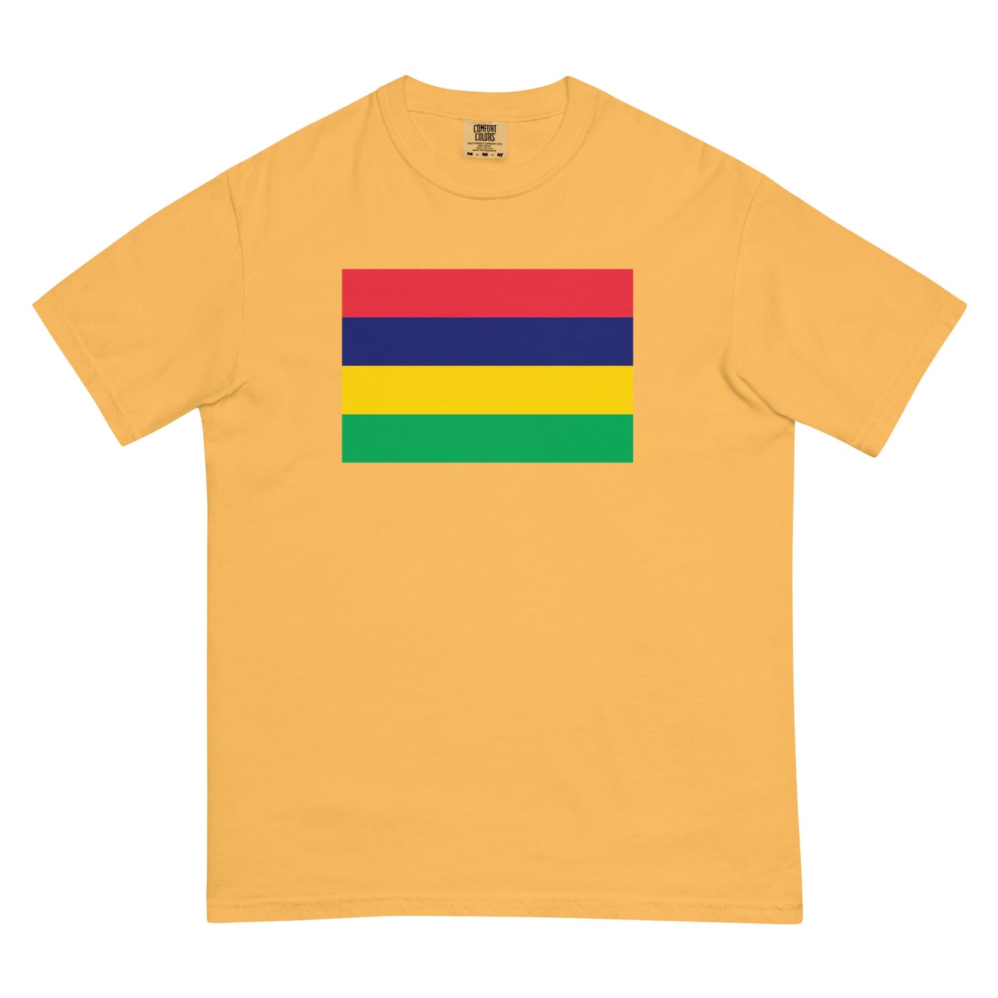 Bold Mexico flag design tee in true navy, extra large
