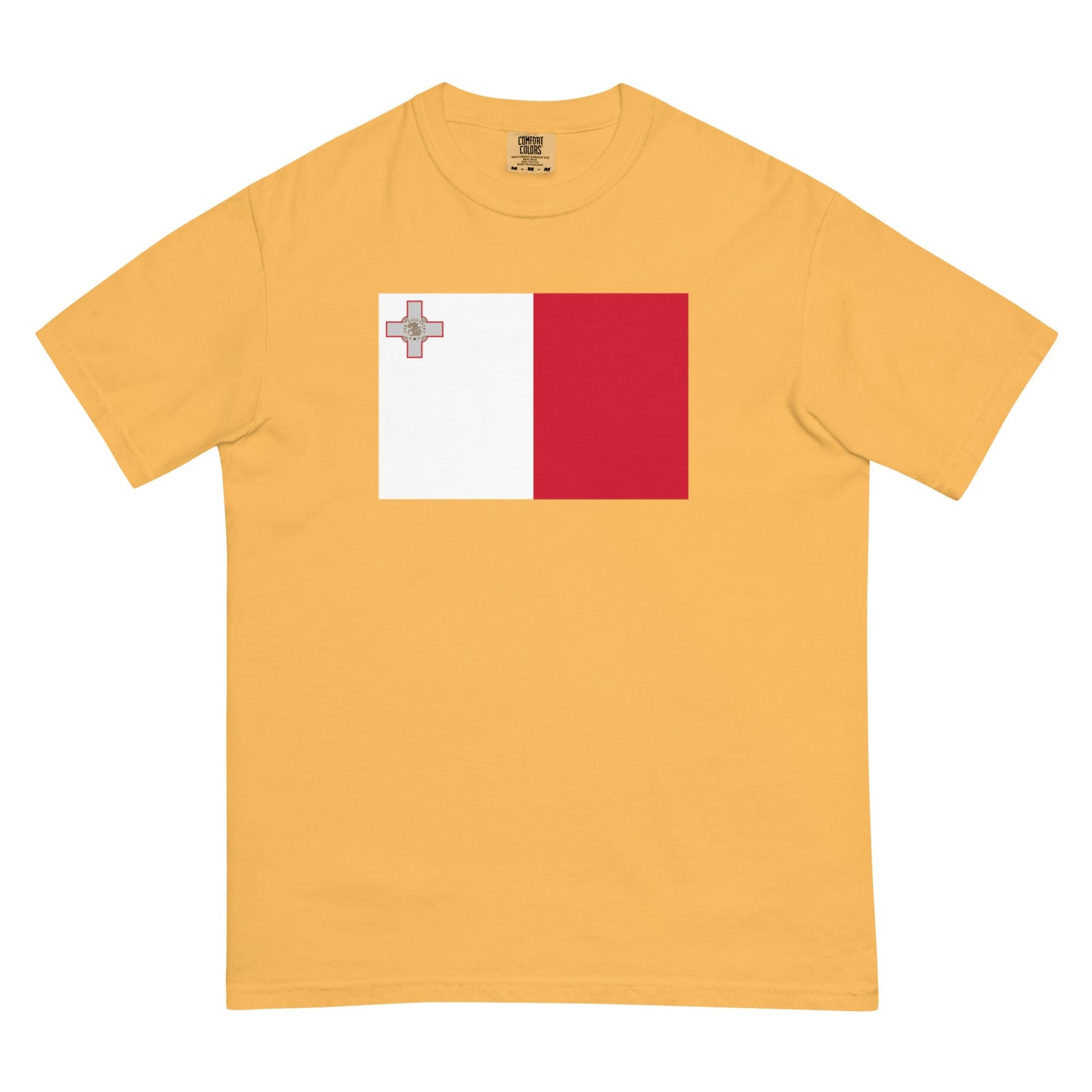 Malta flag shirt in espresso, size small
