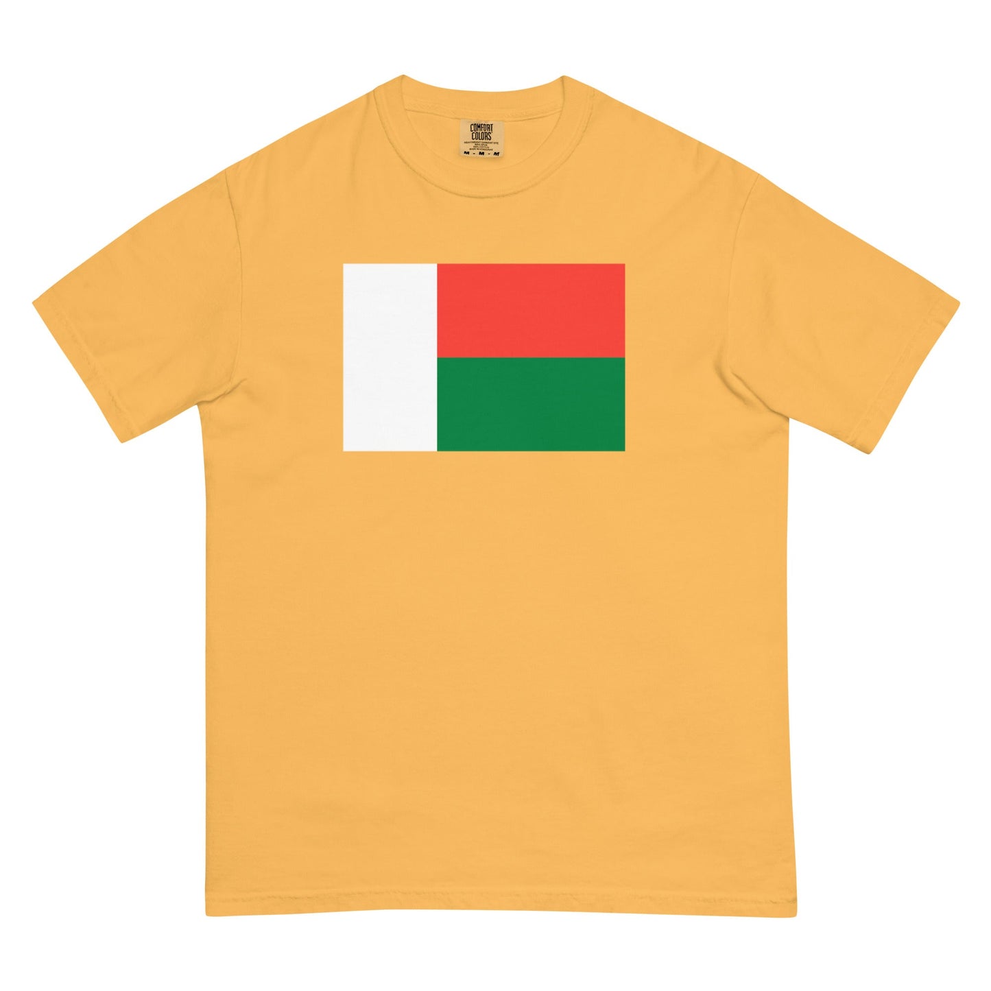 Madagascar heritage shirt, brick, size small
