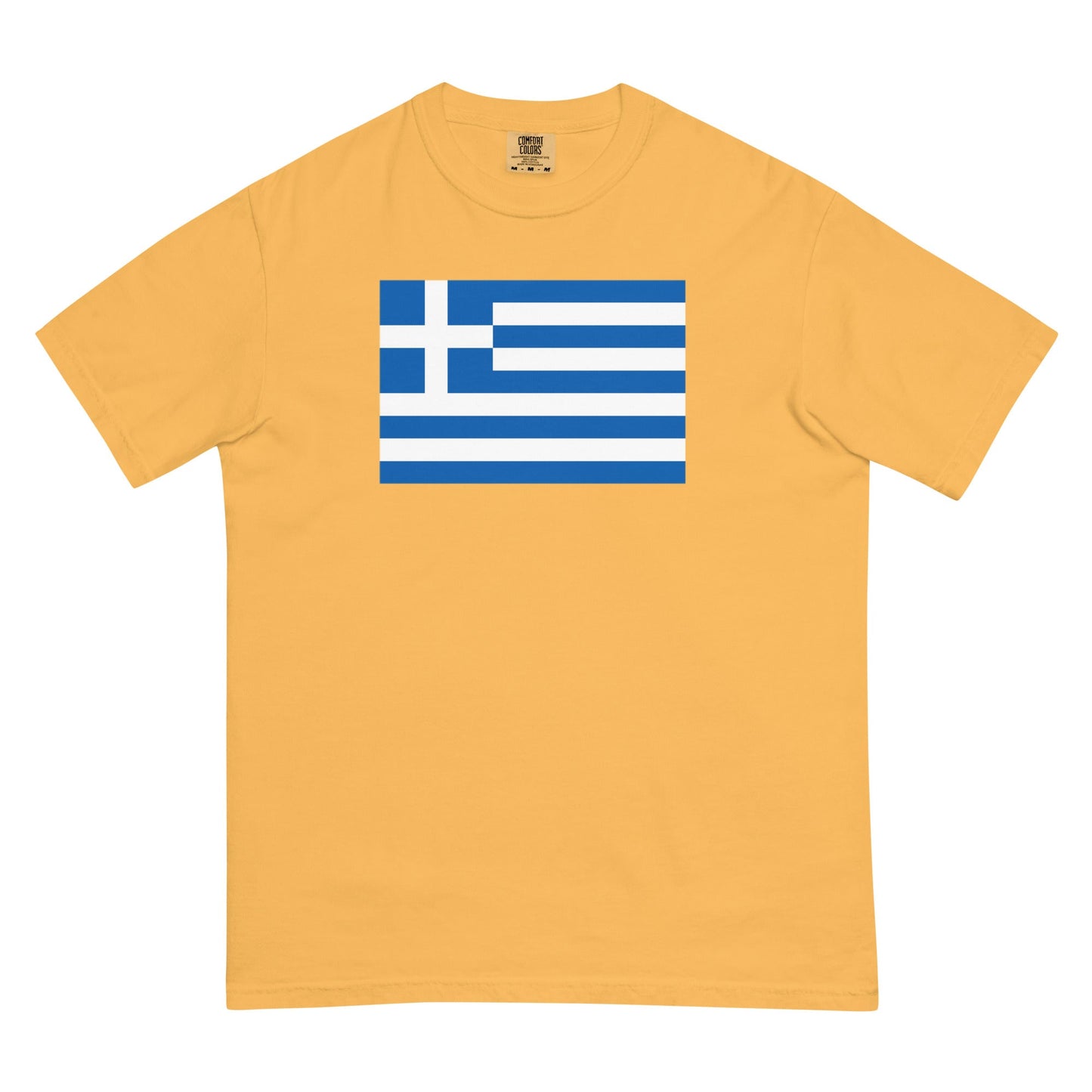 Greece heritage shirt, espresso, size large