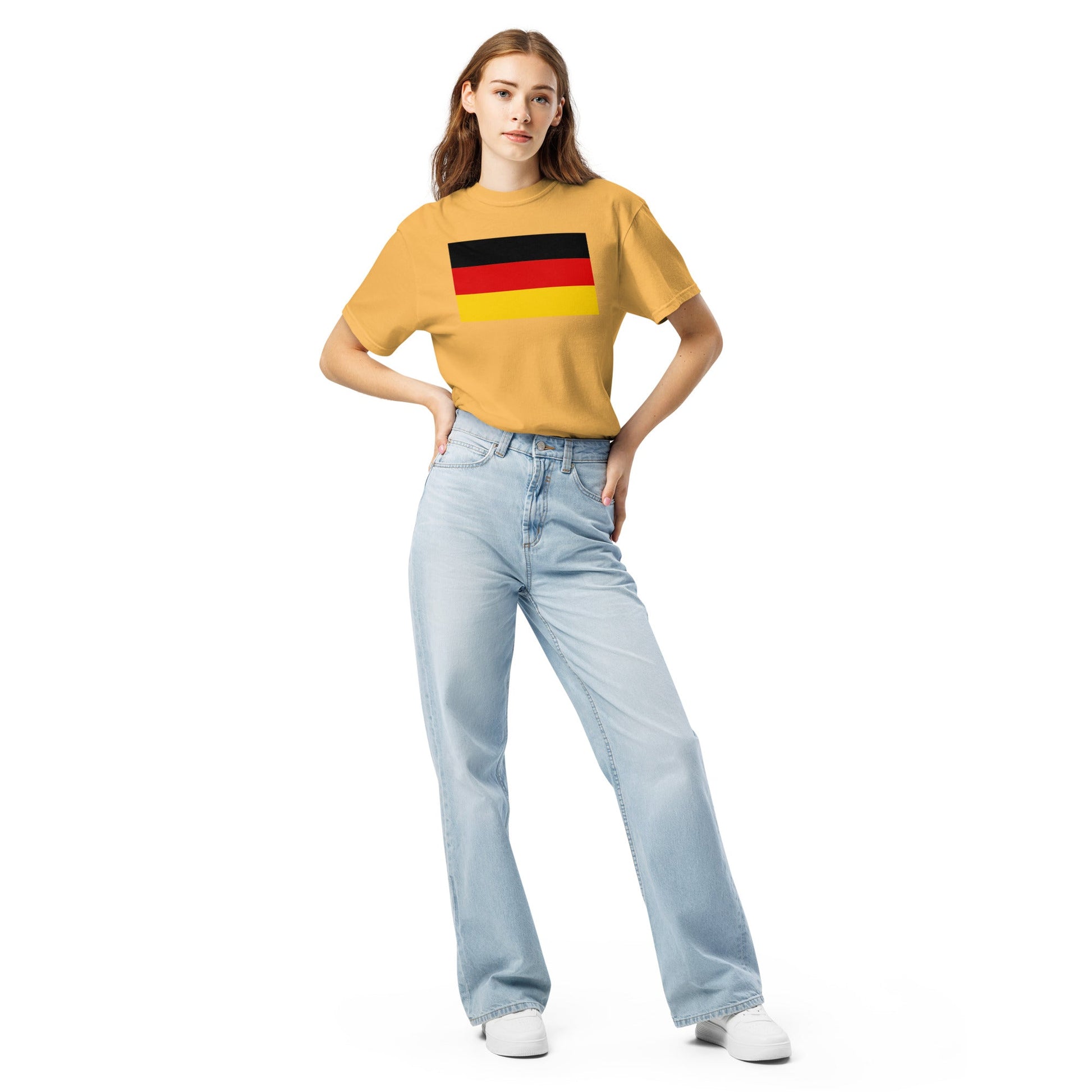 graphite shirt with Germany flag design, 4X large