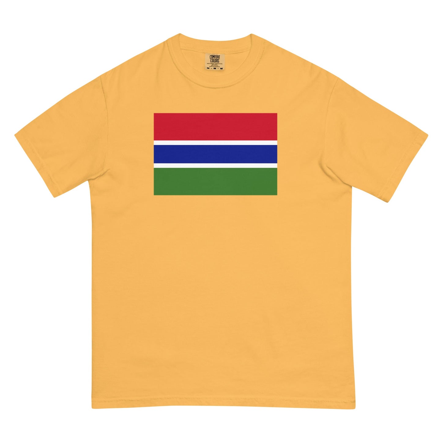 yam flag shirt for Gambia – size medium