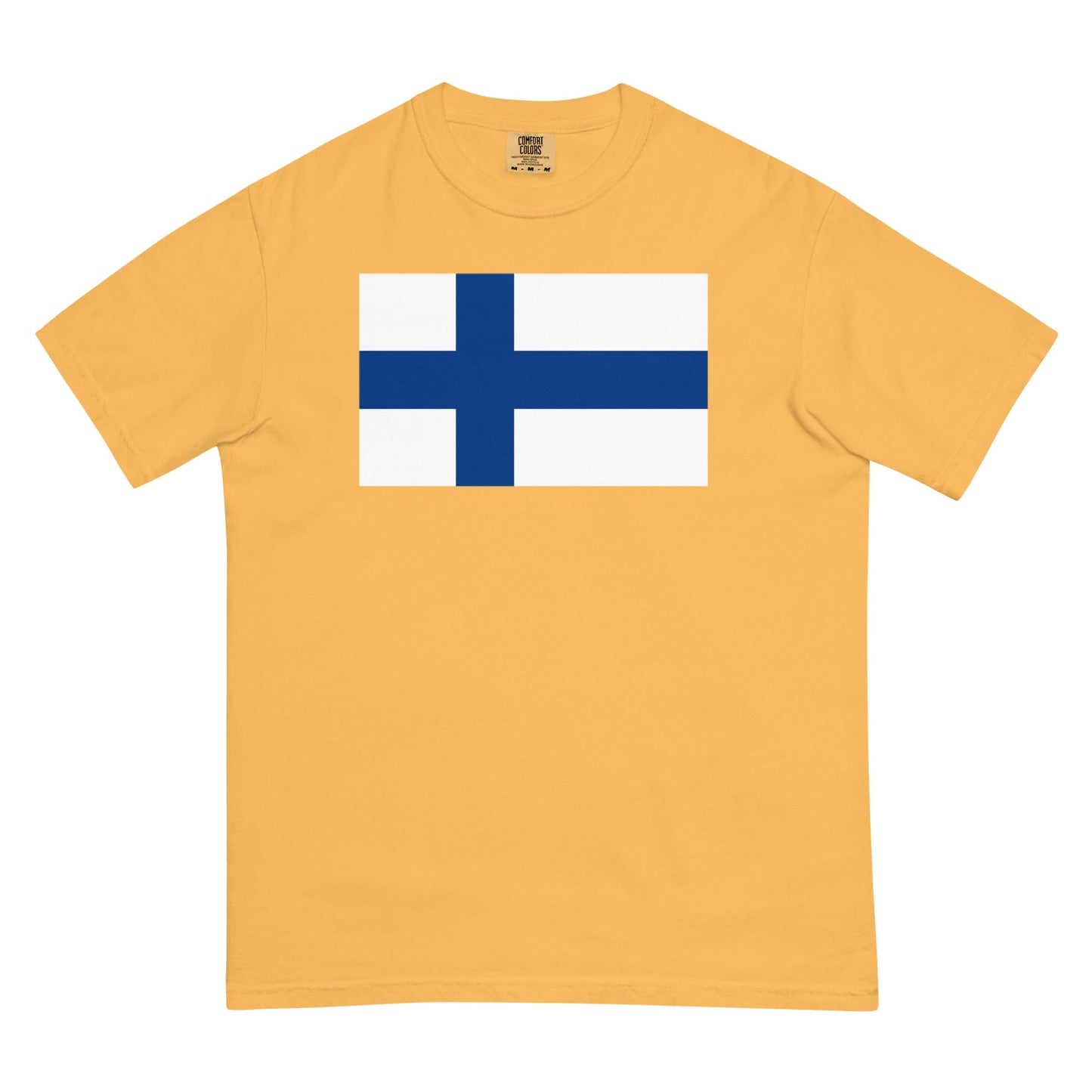 Flag tee representing France in espresso, large