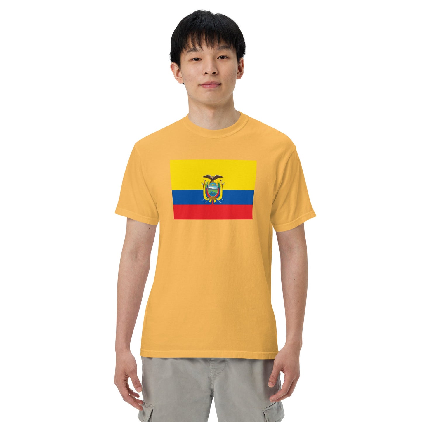 Ecuador national shirt, medium, in hemp
