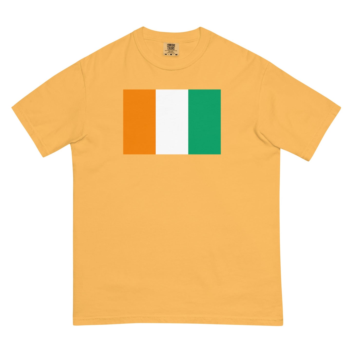 Cote Divoire pride shirt in espresso – unisex, 4X large
