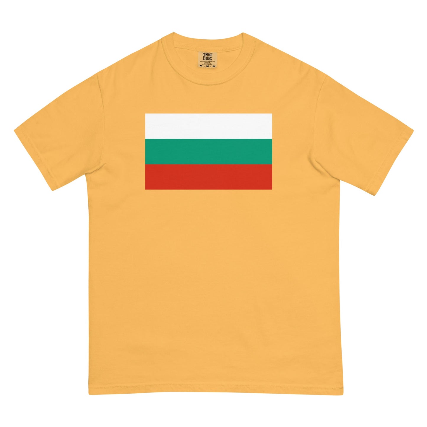 black shirt with Bulgaria flag design, small